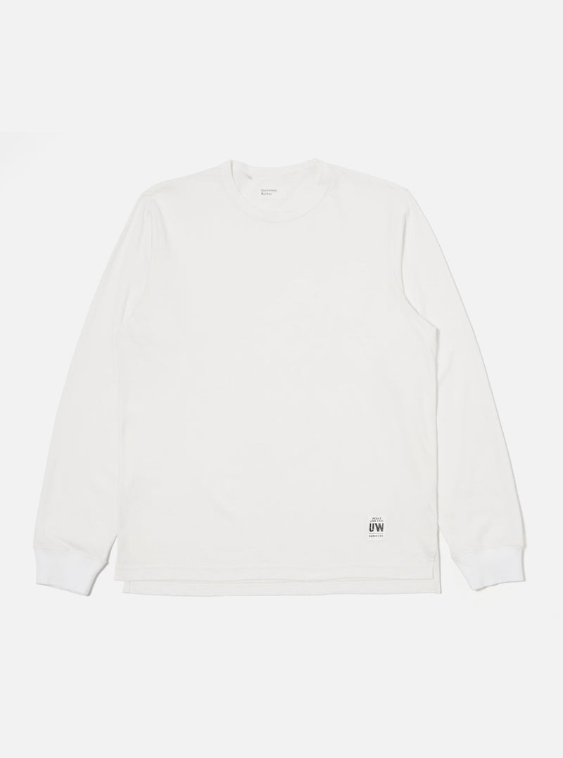 Ecru Single Jersey L/S Core Tee