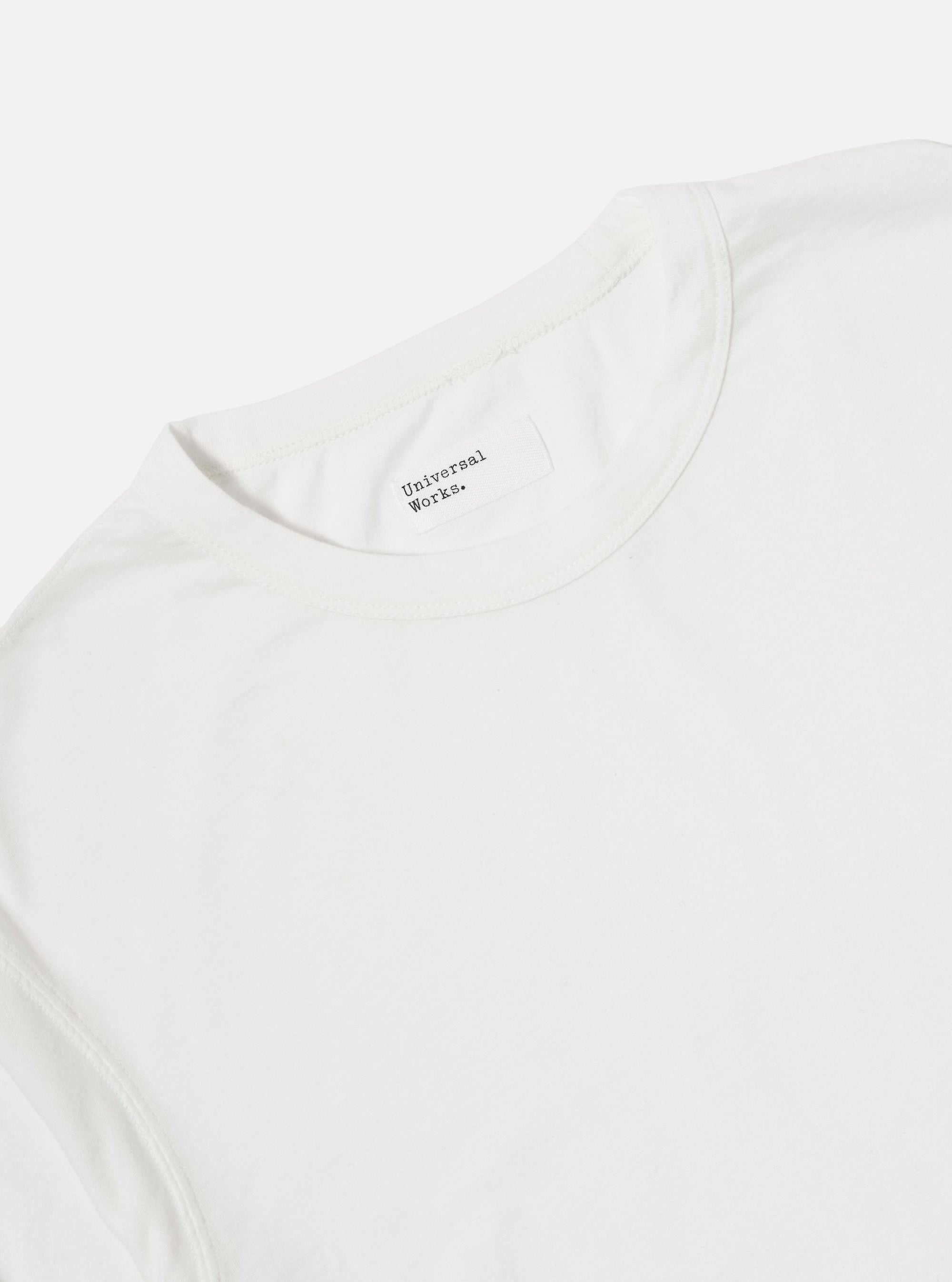 Ecru Single Jersey L/S Core Tee