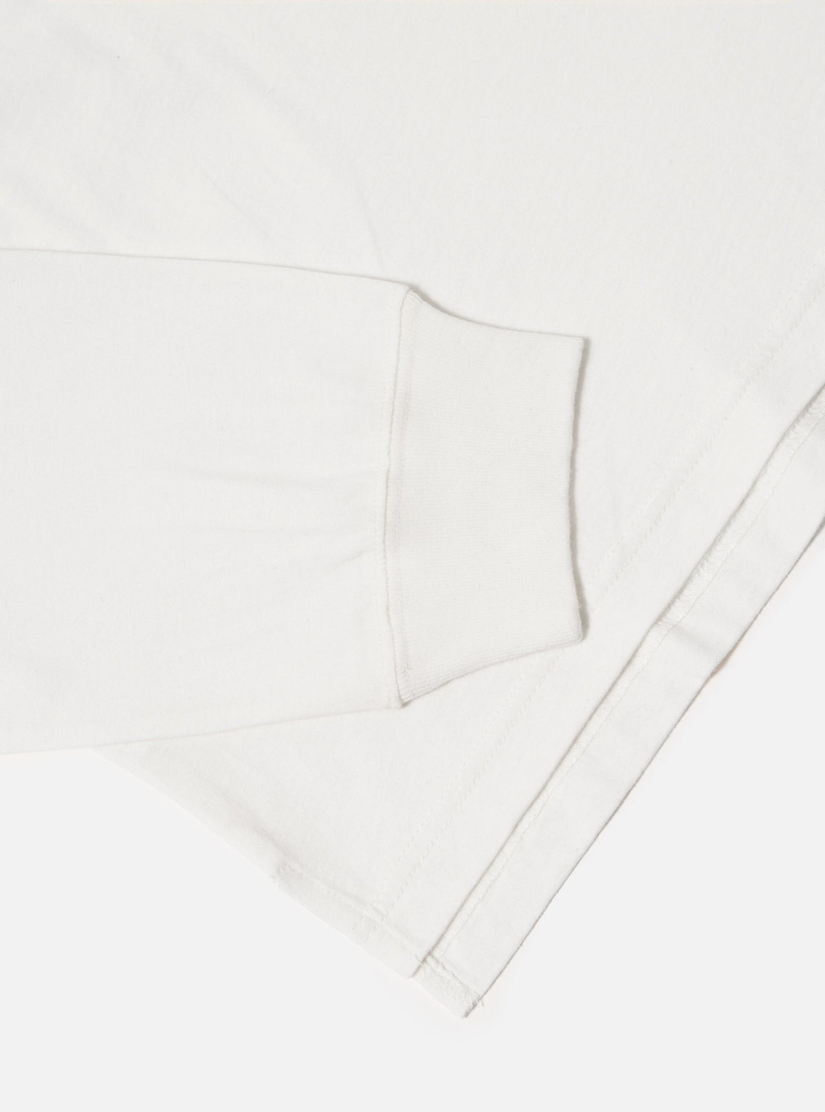 Ecru Single Jersey L/S Core Tee