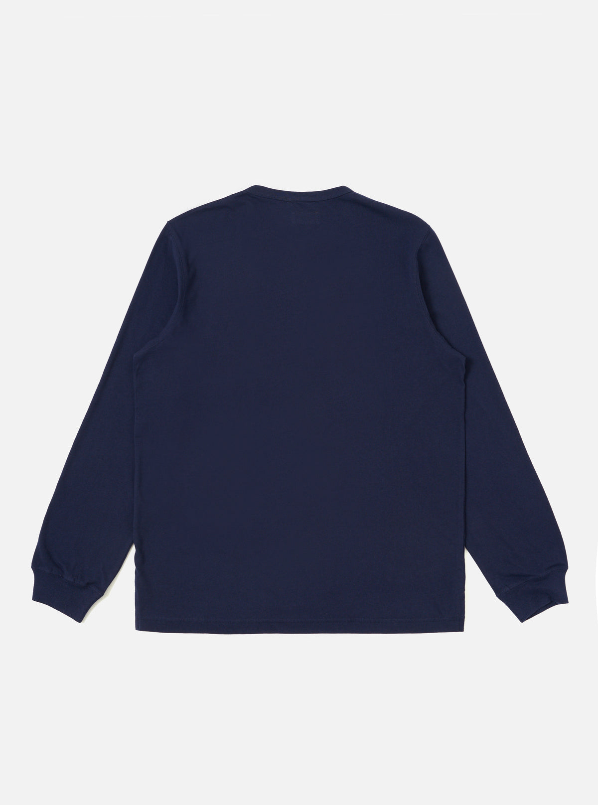 Navy Single Jersey L/S Core Tee