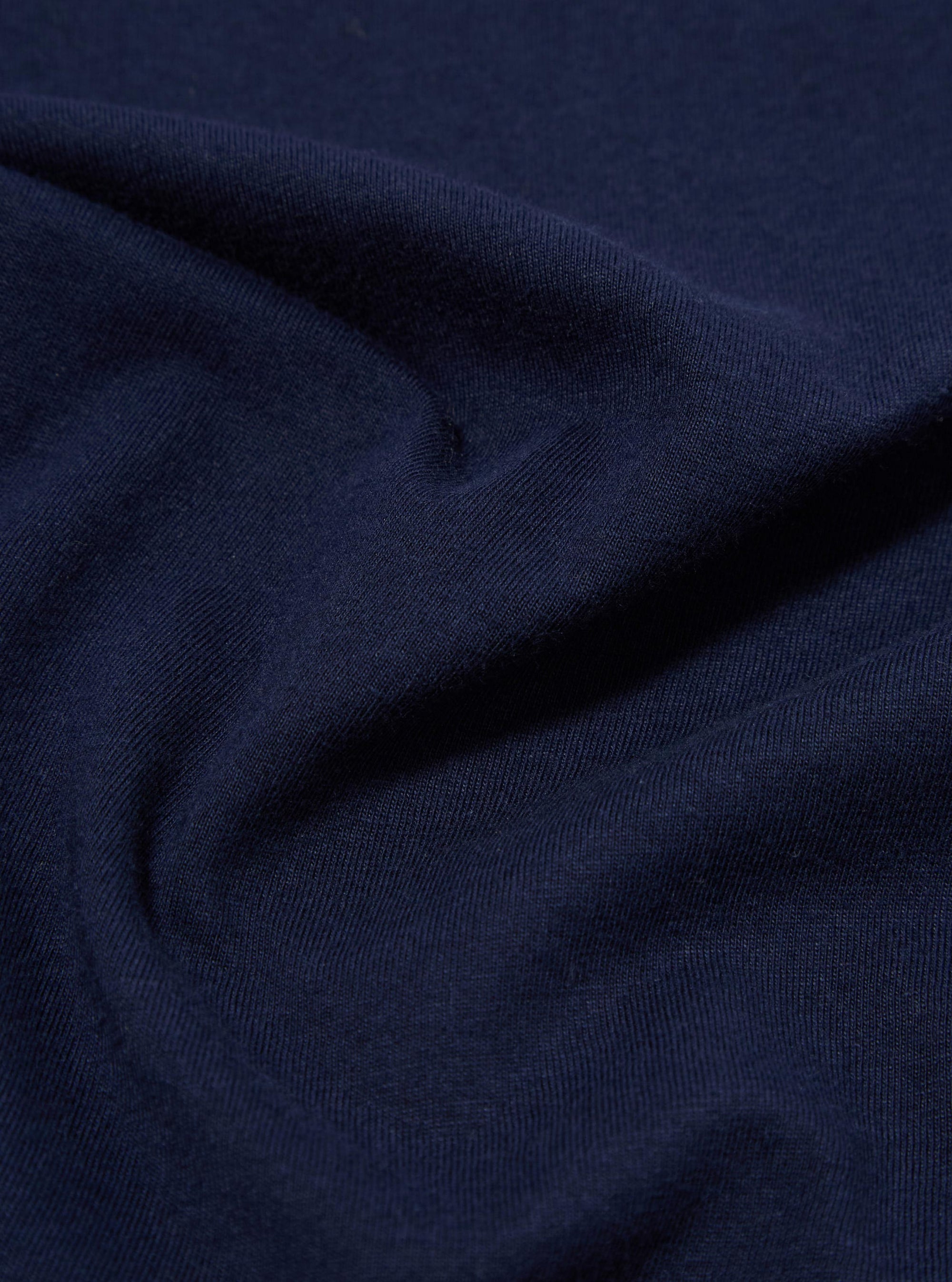 Navy Single Jersey L/S Core Tee