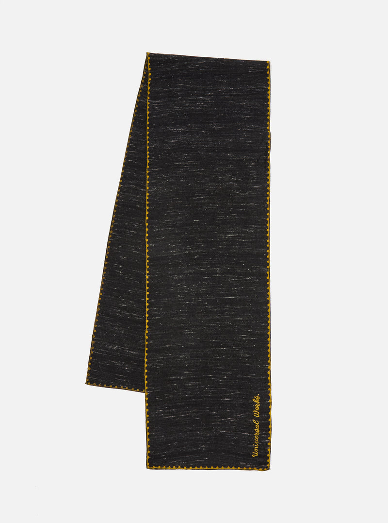 Black Wool Scarf