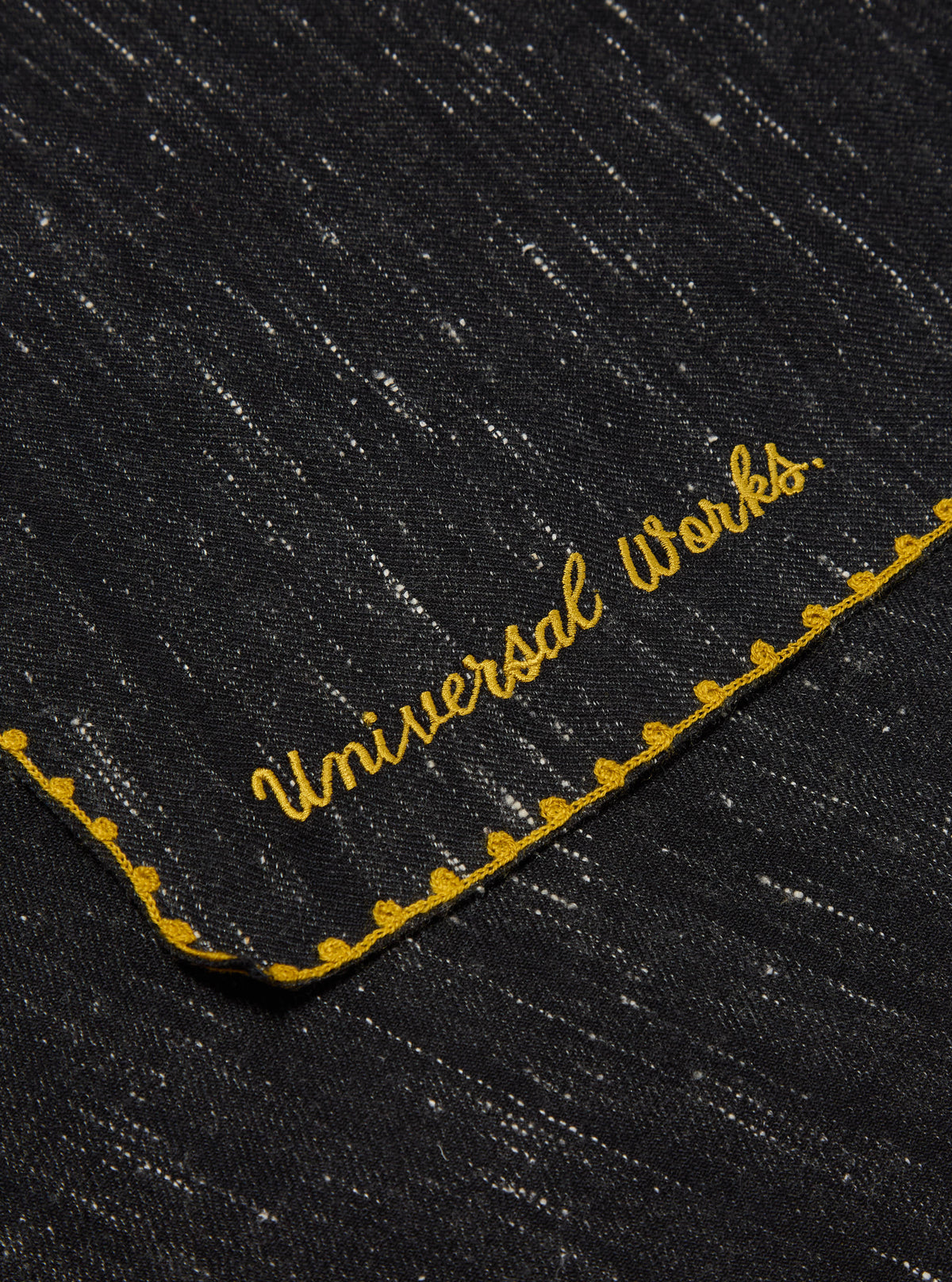 Black Wool Scarf