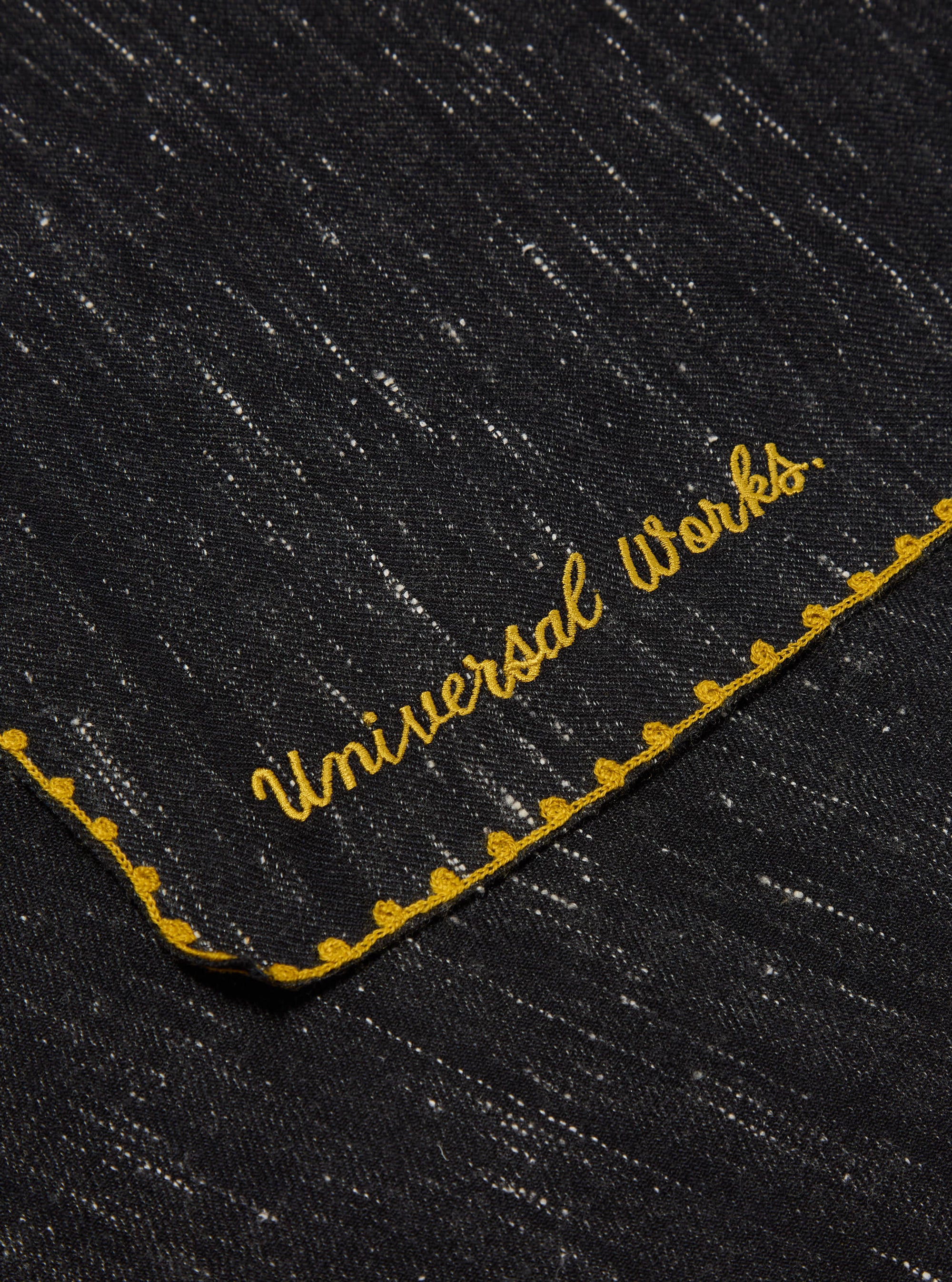 Black Wool Scarf