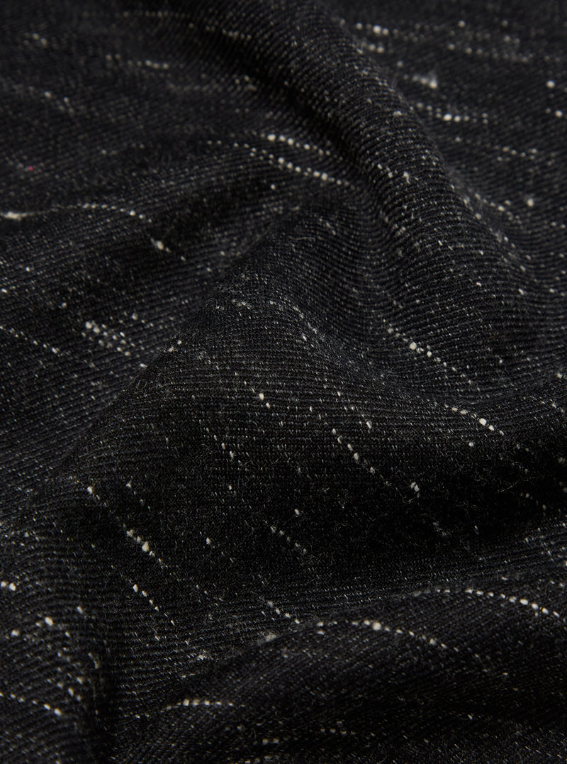 Black Wool Scarf