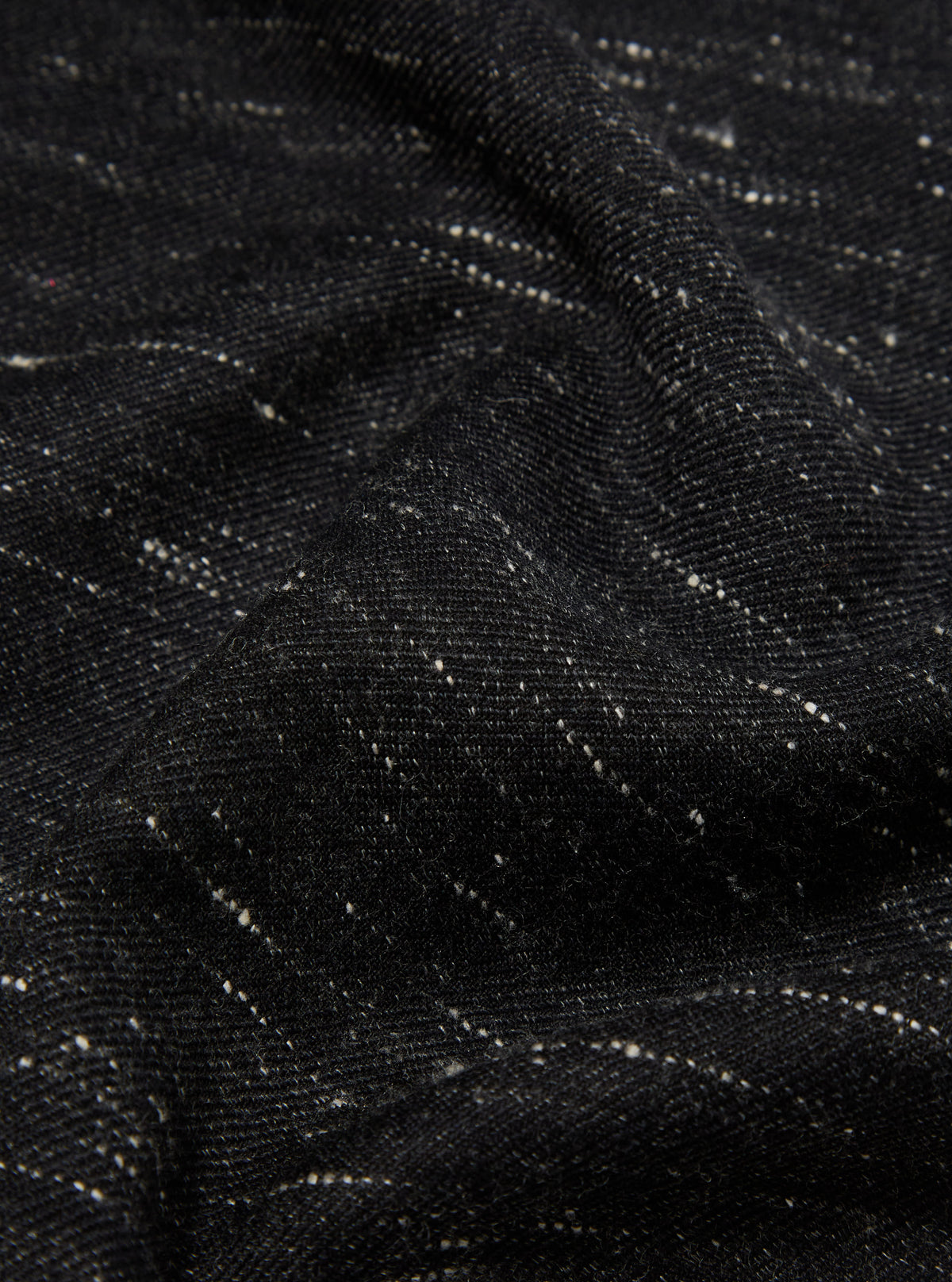 Black Wool Scarf