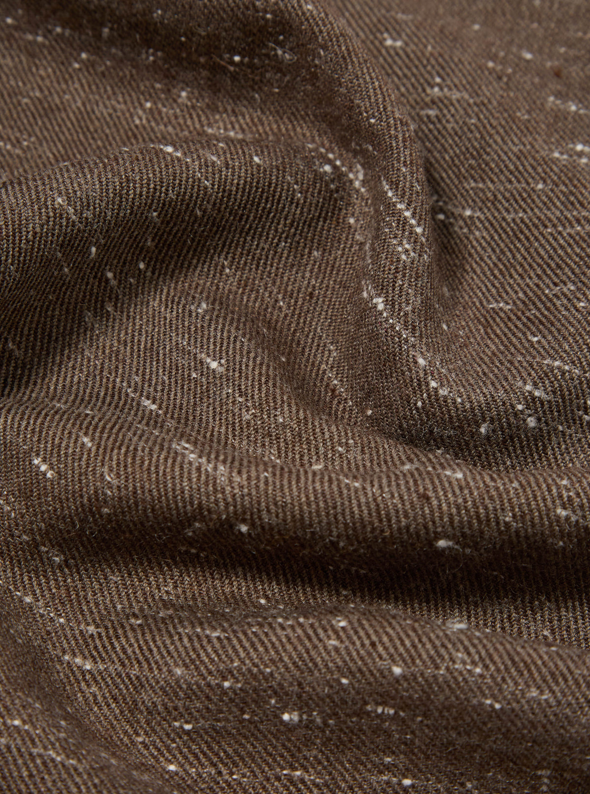 Brown Wool Scarf