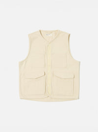 Ecru Marl Mowbray 4 Pocket Gilet