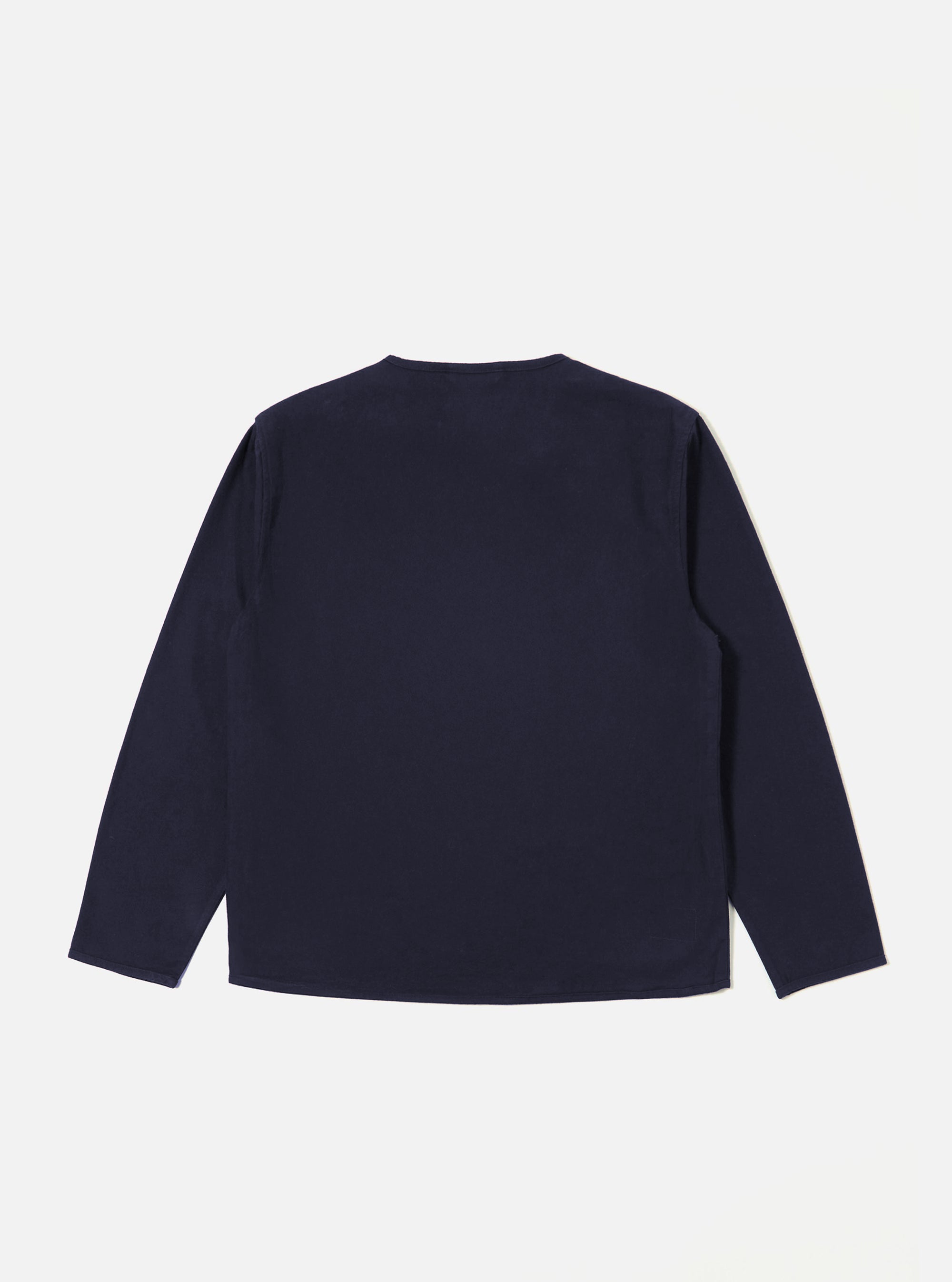 Navy Brushed Moleskin Parachute Liner Jacket