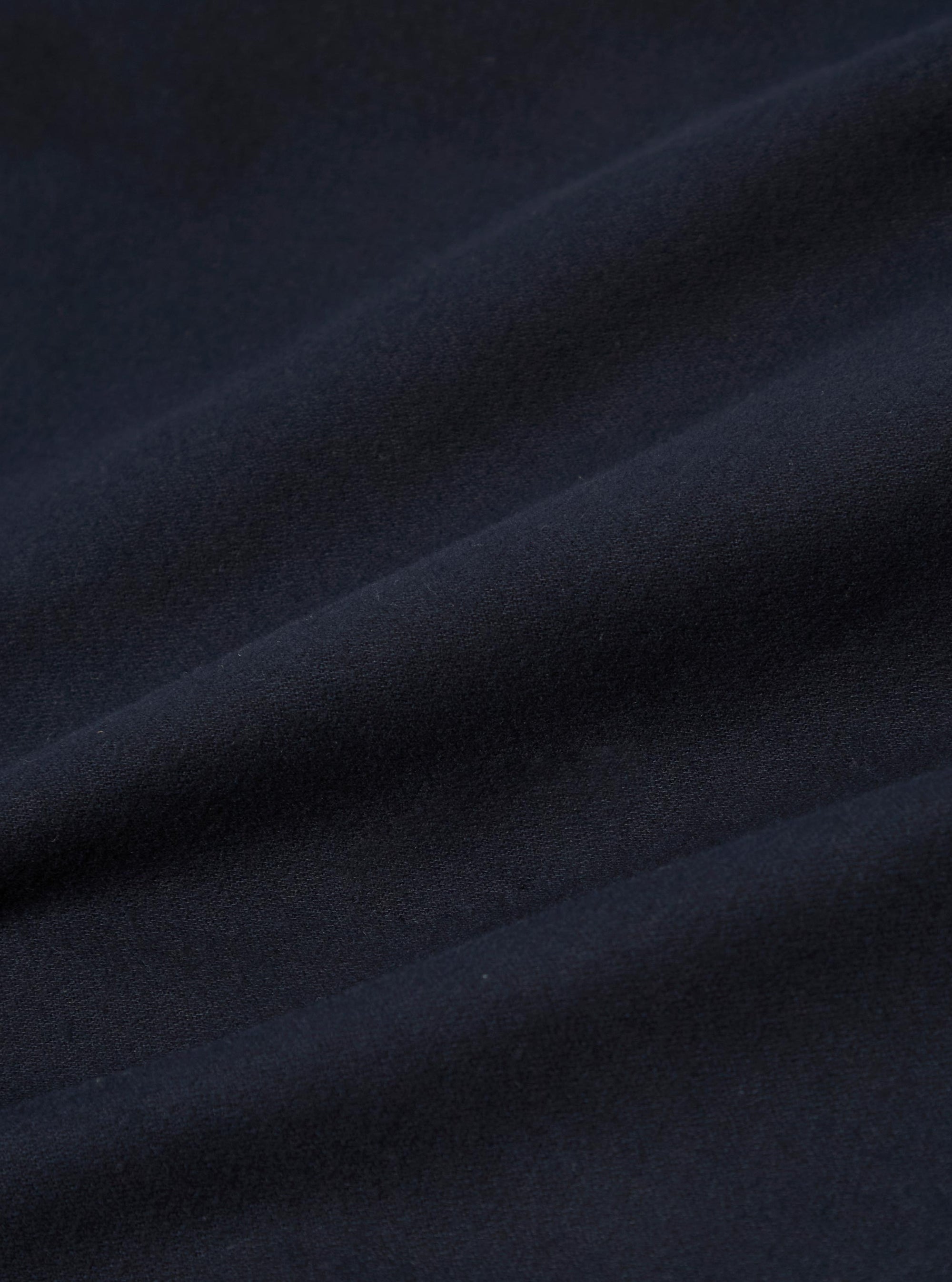 Navy Brushed Moleskin Parachute Liner Jacket