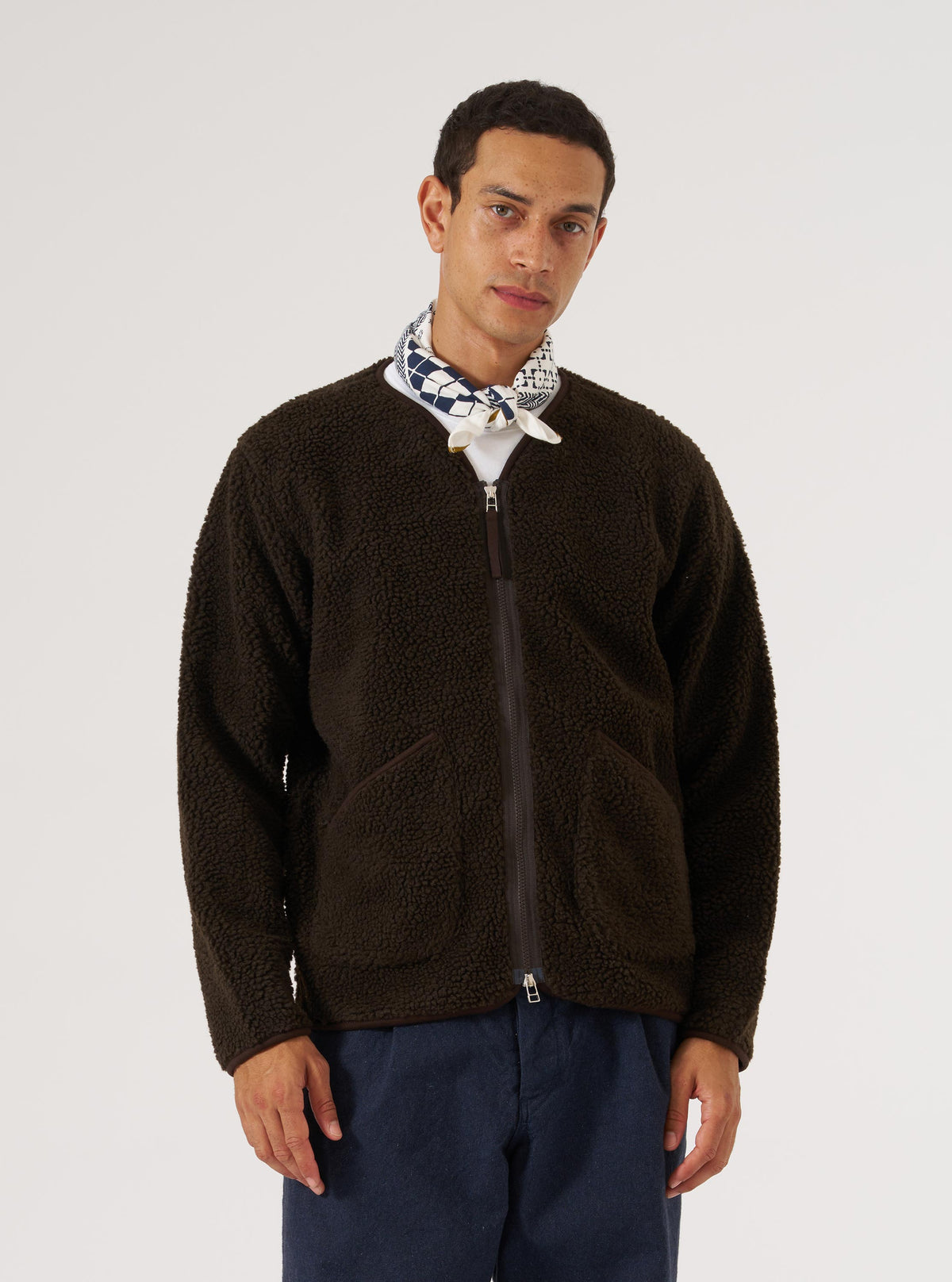 Ecru Single Jersey Neckerchief