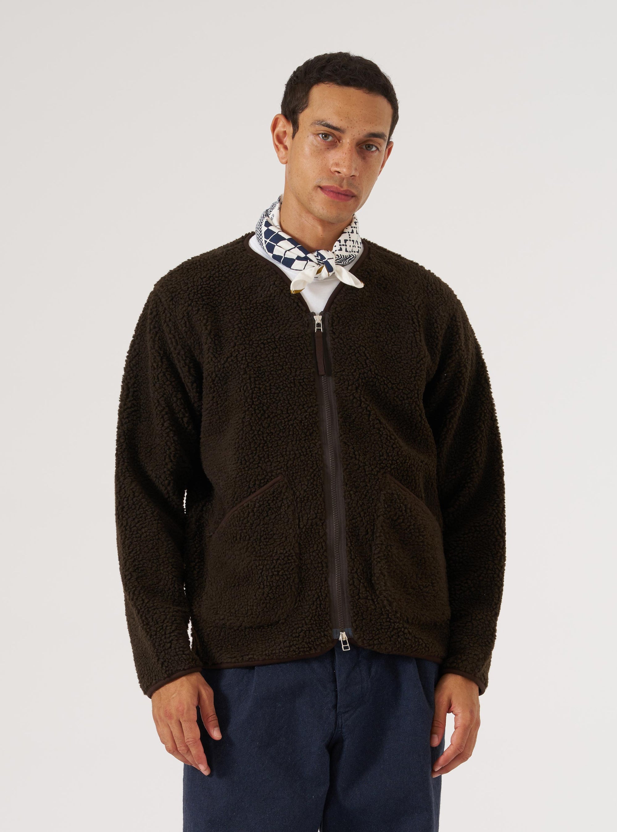 Ecru Single Jersey Neckerchief