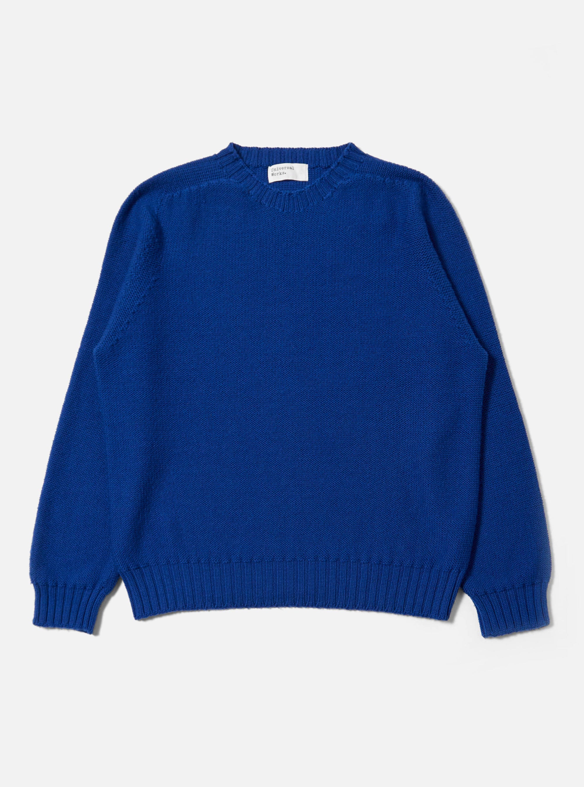 Work Blue Shetland Wild Seamless Crew