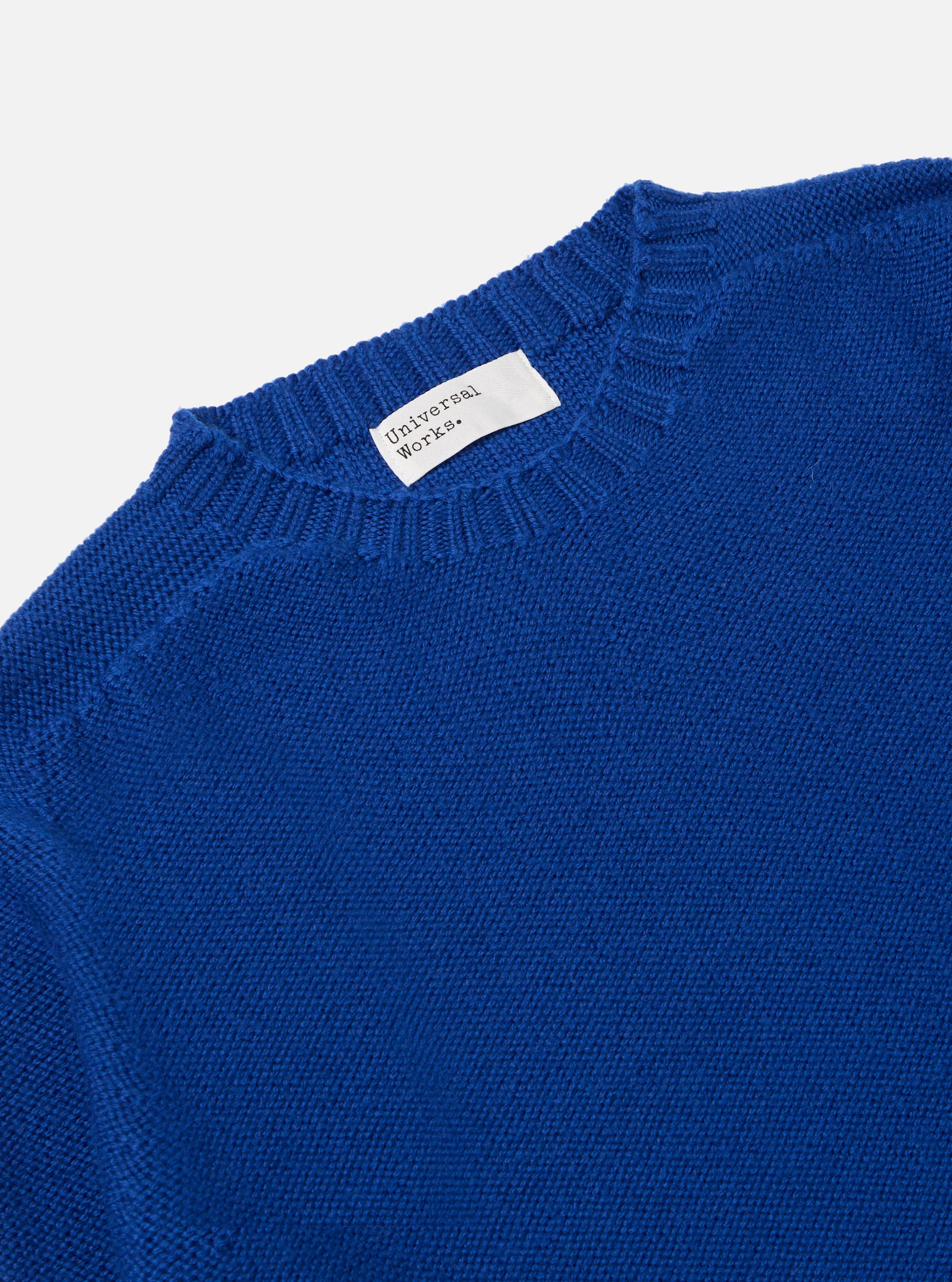 Work Blue Shetland Wild Seamless Crew