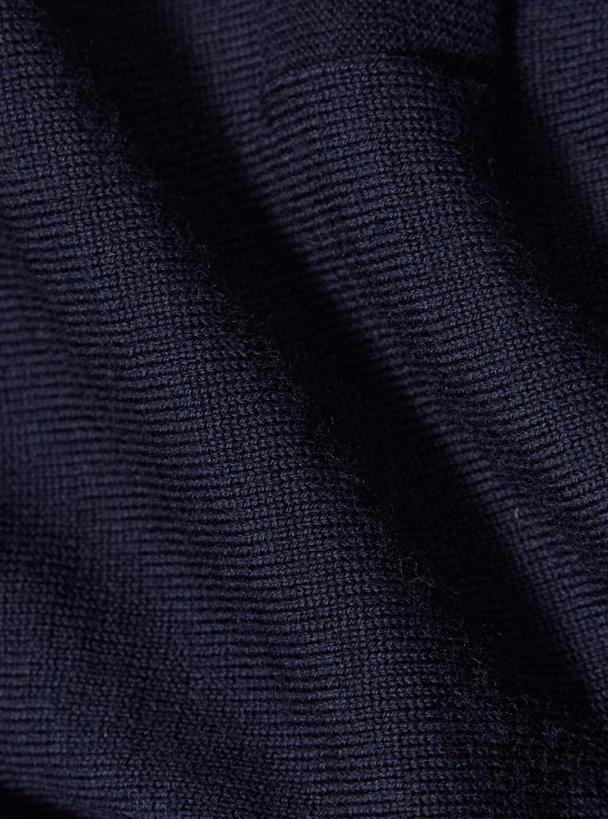 Navy Merino Loose Cardigan