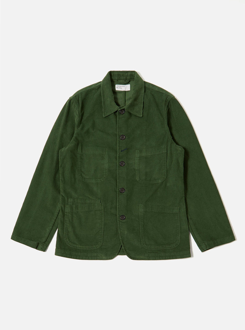 Green Cord Bakers Jacket