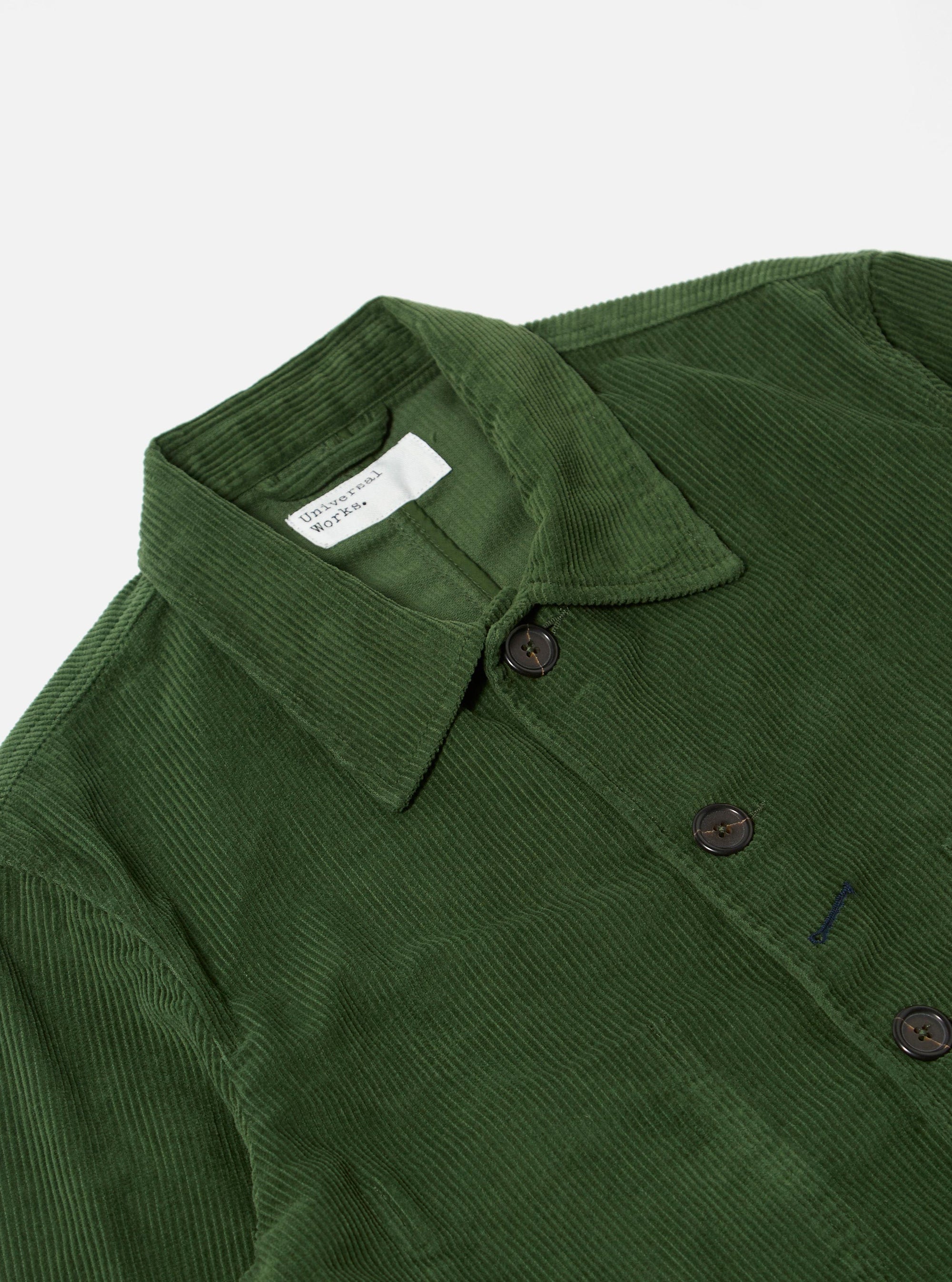 Green Cord Bakers Jacket