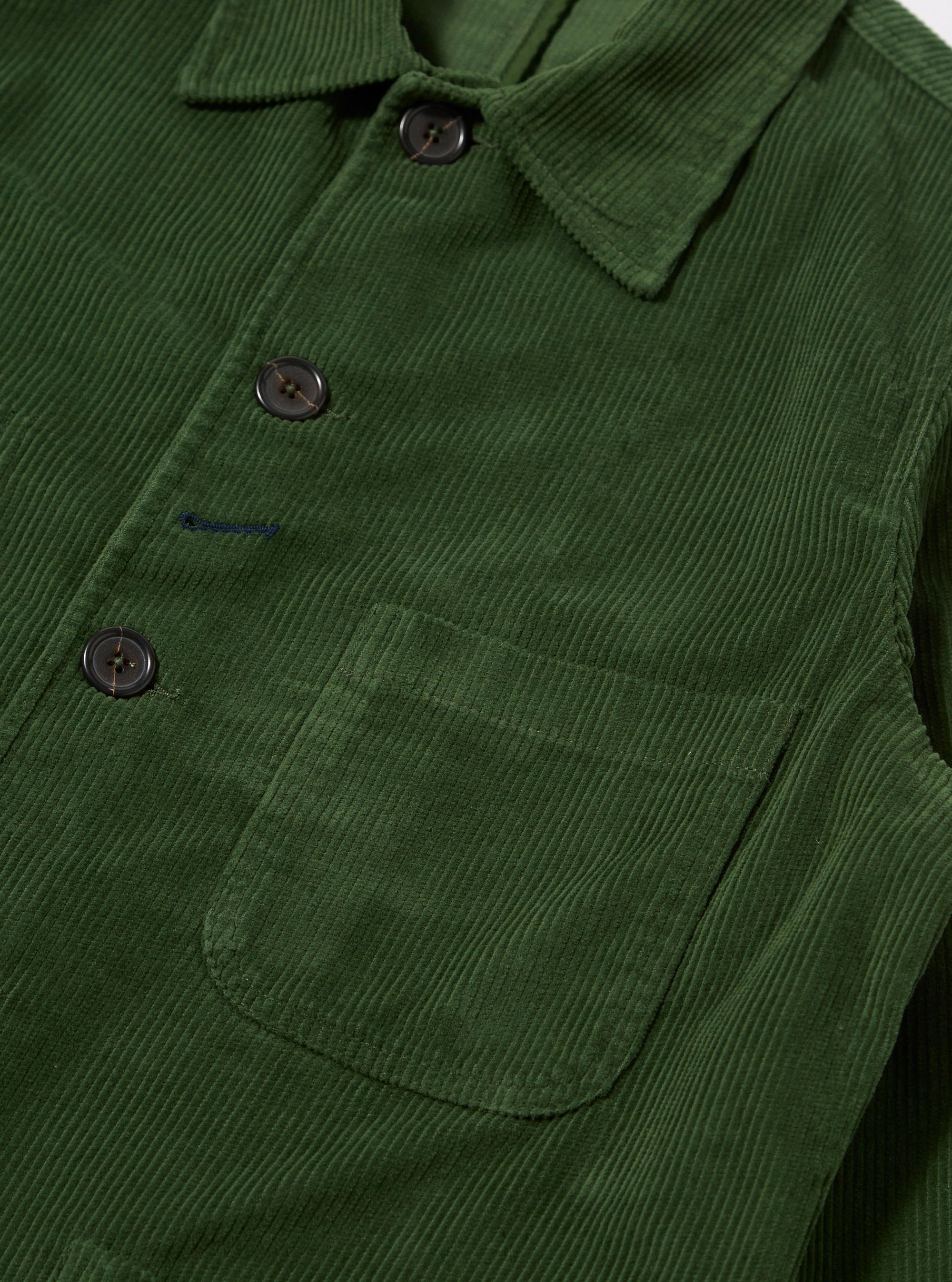 Green Cord Bakers Jacket