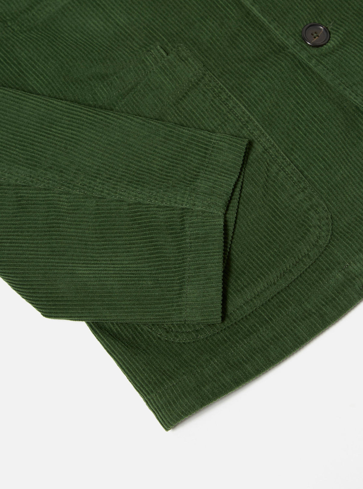 Green Cord Bakers Jacket