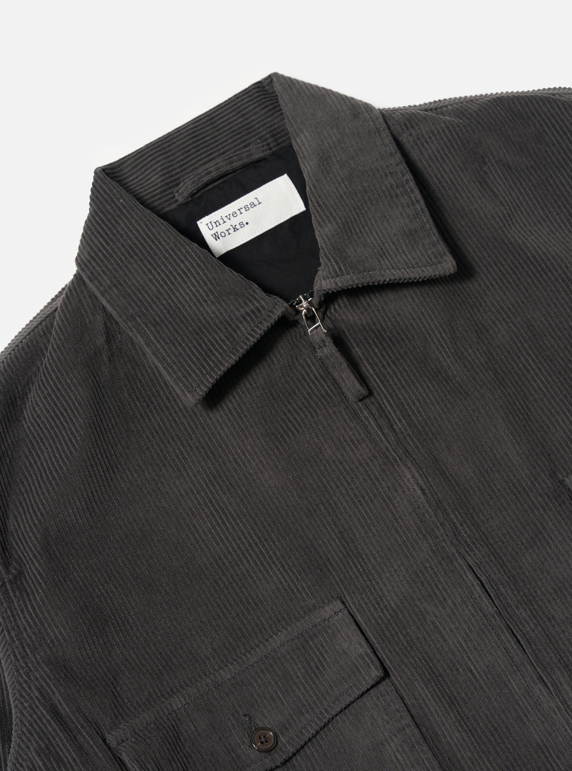 Charcoal Cord E130 Jacket
