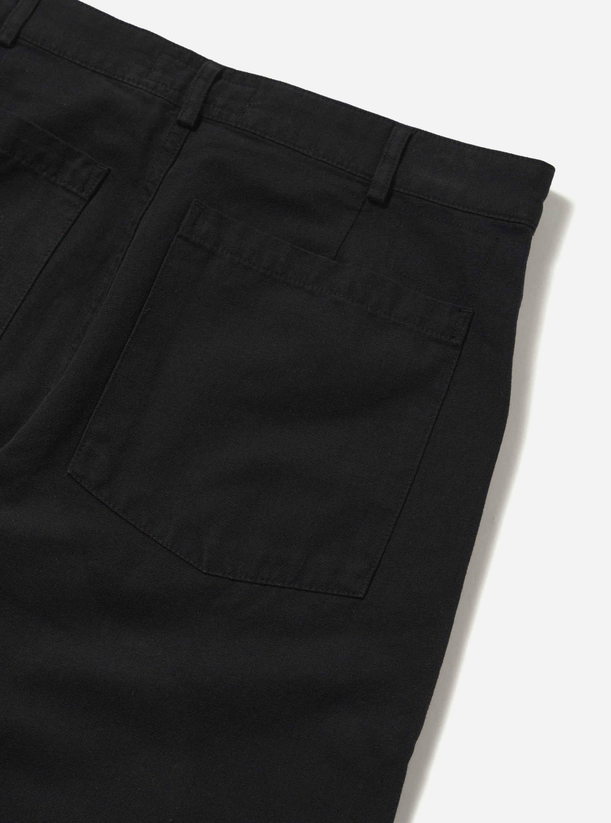 Black Canvas Utility Pant