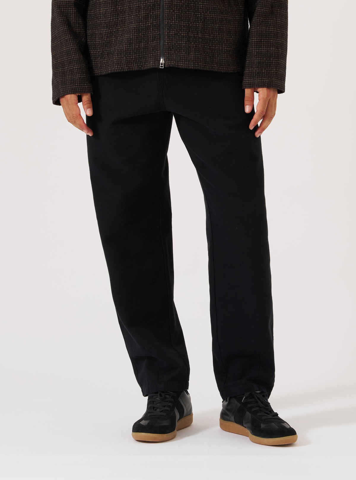 Black Canvas Utility Pant