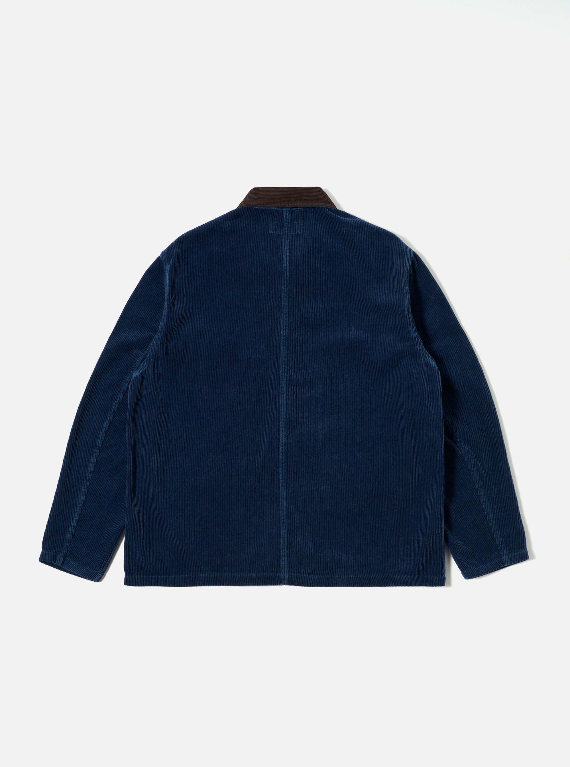 Indigo Recycled Cord Utility Jacket