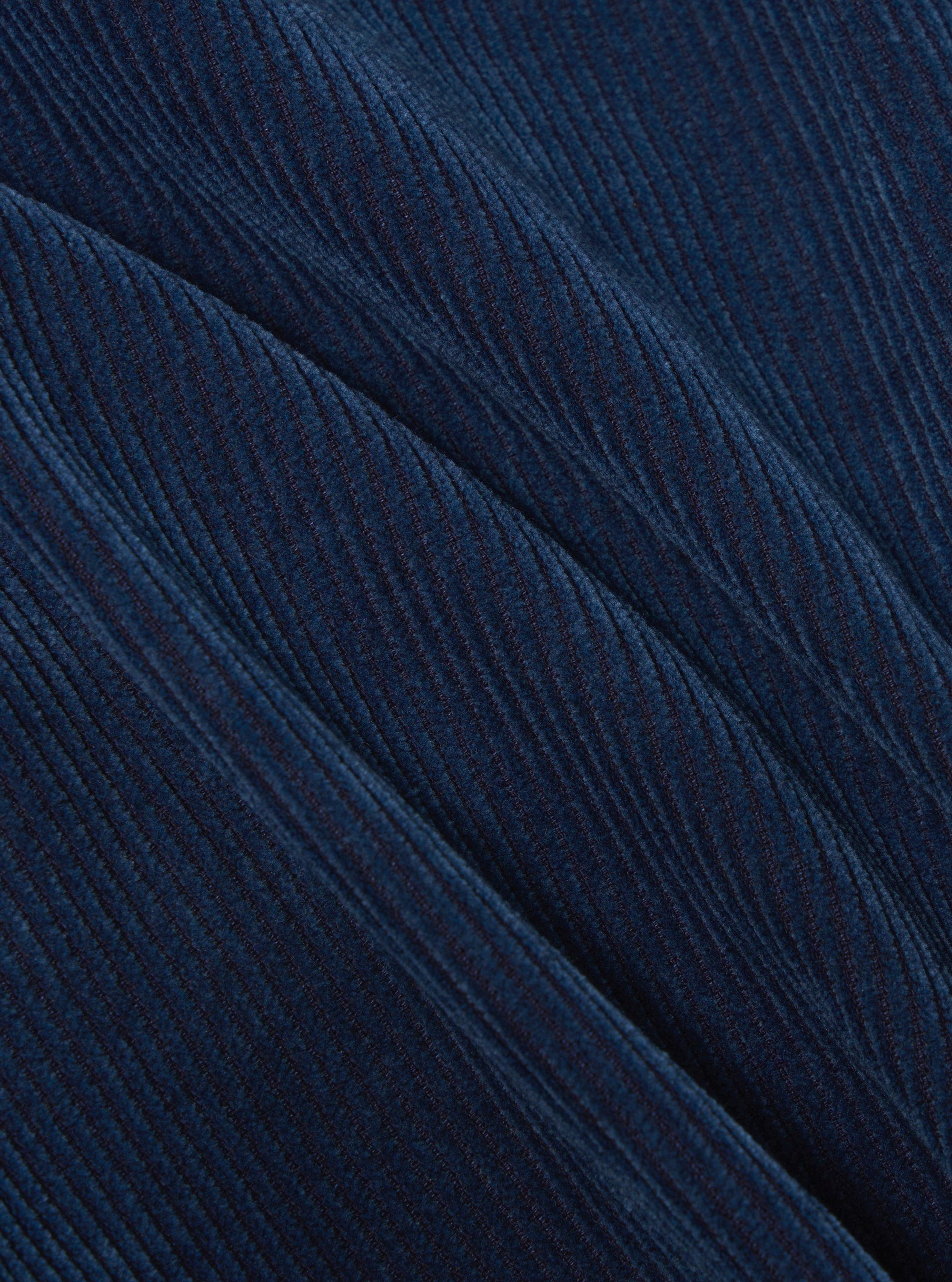 Indigo Recycled Cord Utility Jacket
