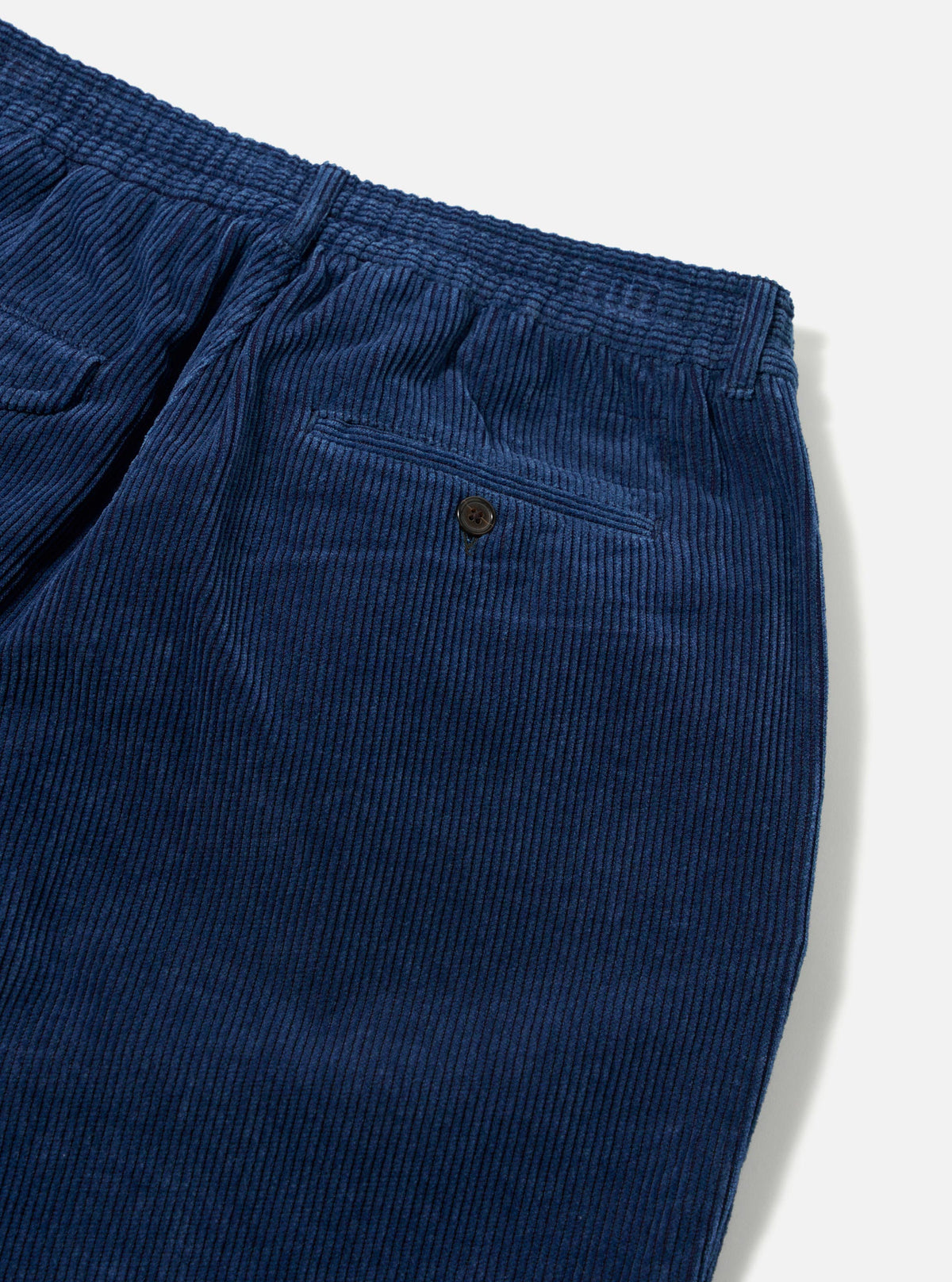 Indigo Recycled Cord Oxford Pant