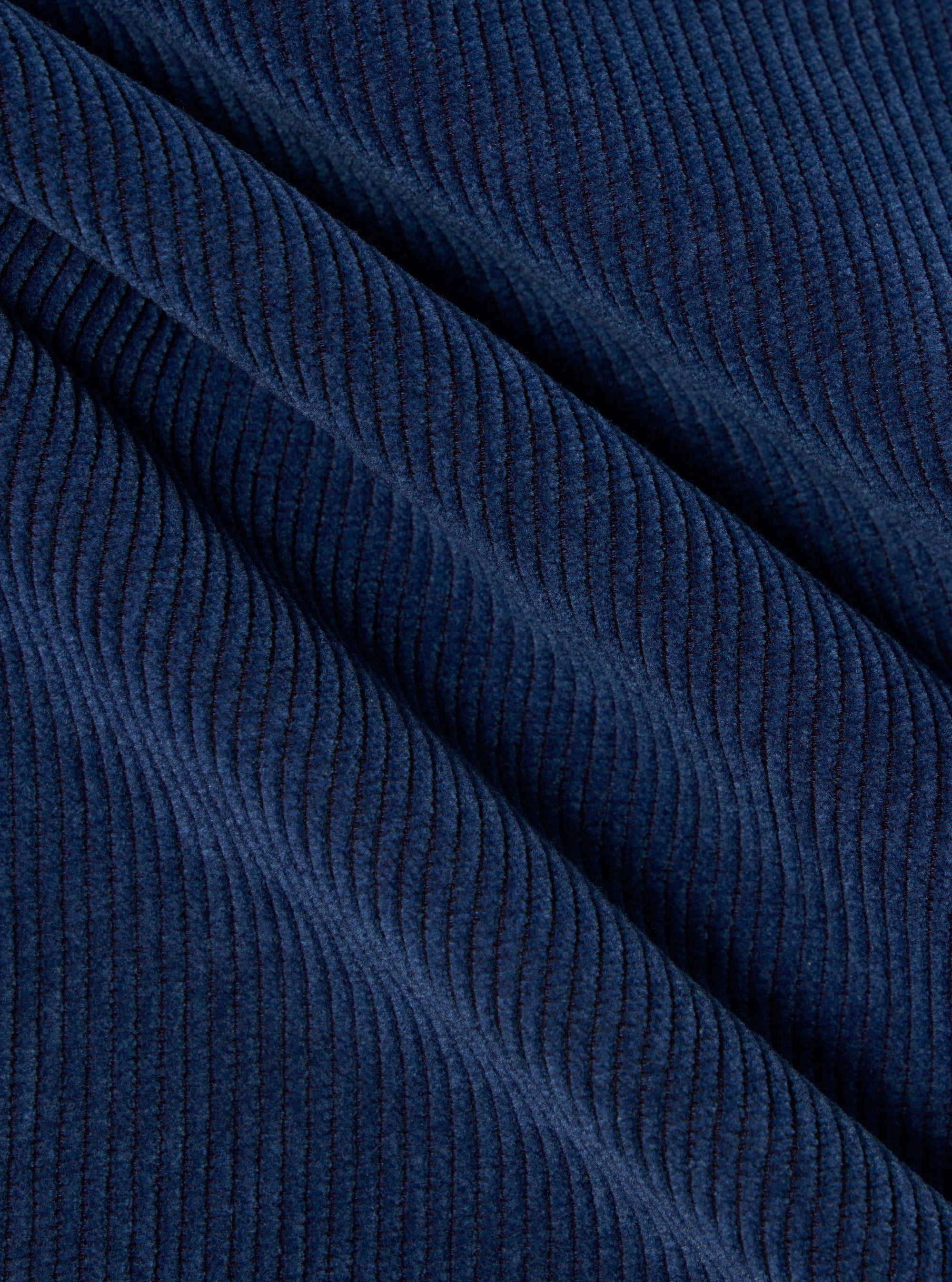 Indigo Recycled Cord Oxford Pant