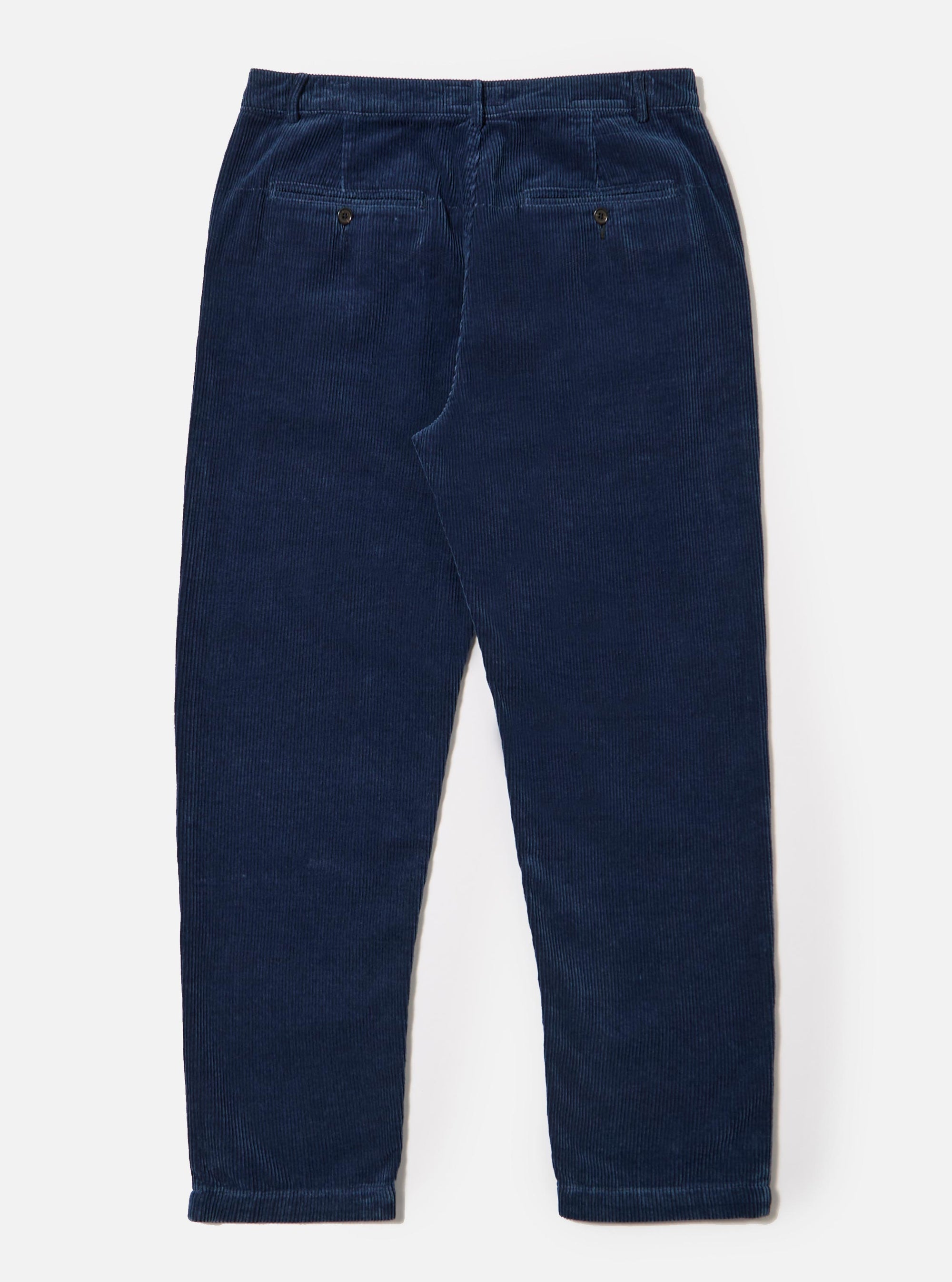 Indigo Recycled Cord Military Chino