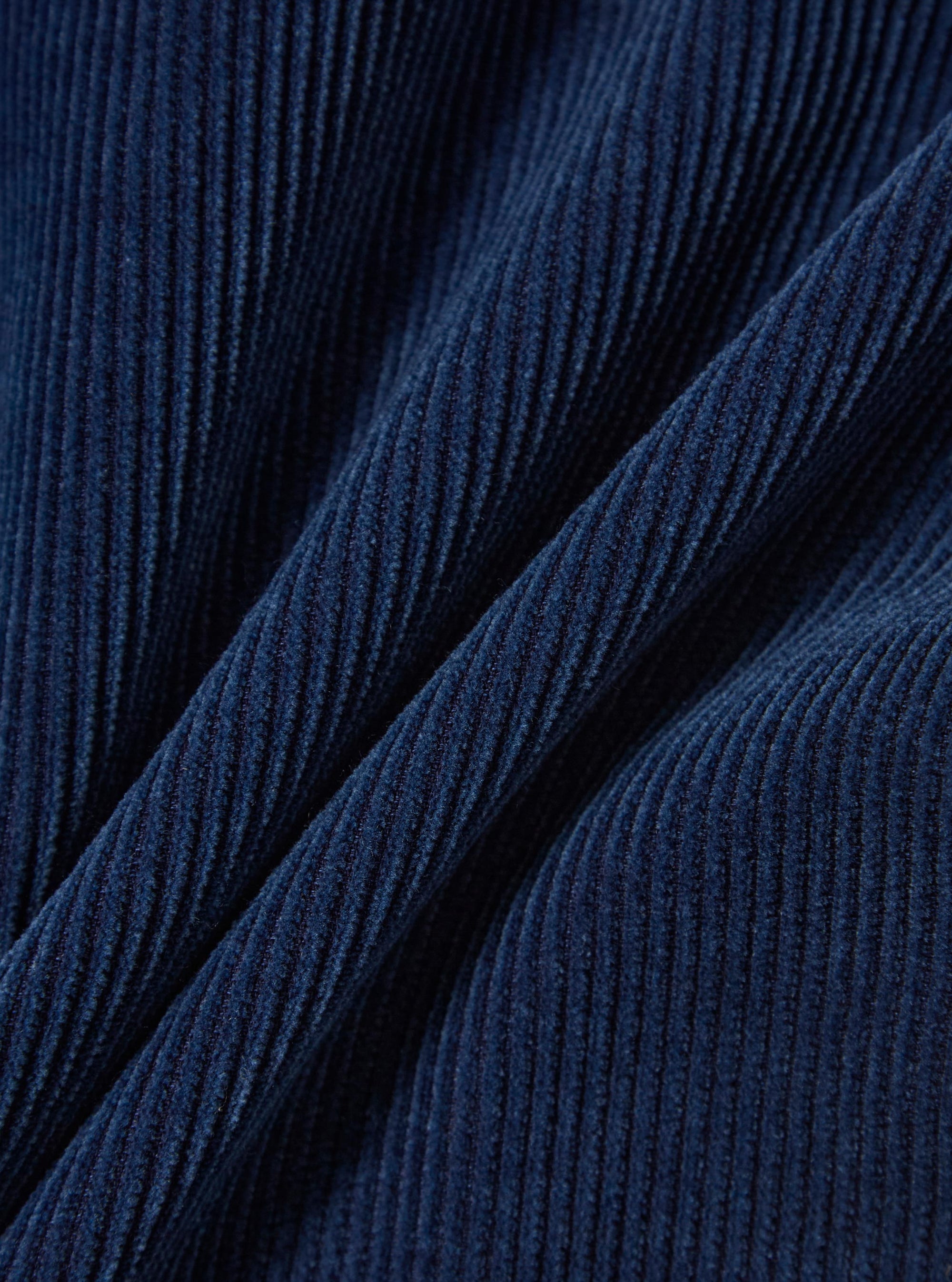 Indigo Recycled Cord Military Chino