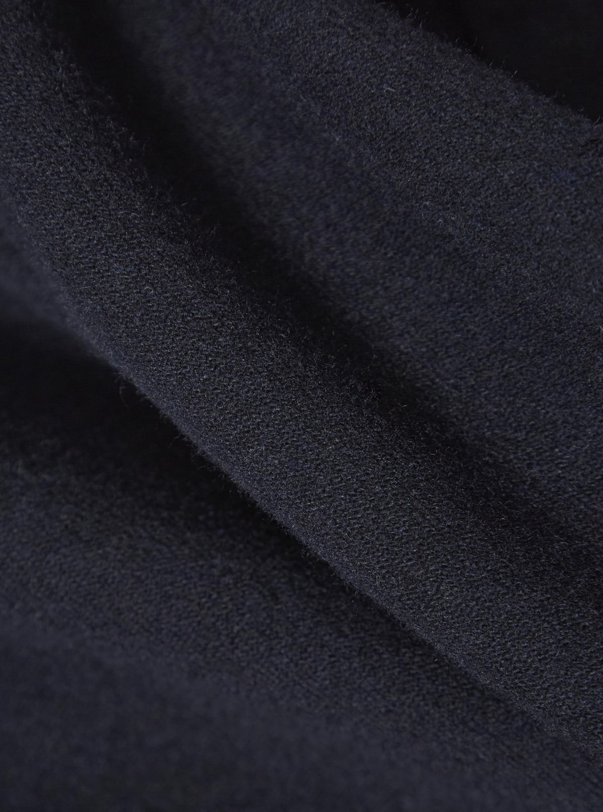 Dark Navy Soft Recycled Wool Rose Bowl Jacket