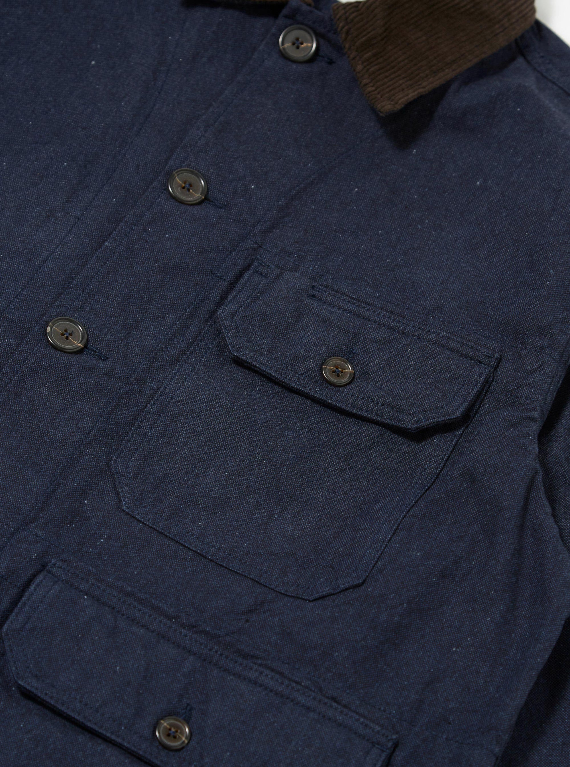 Indigo Offline Denim Utility Jacket