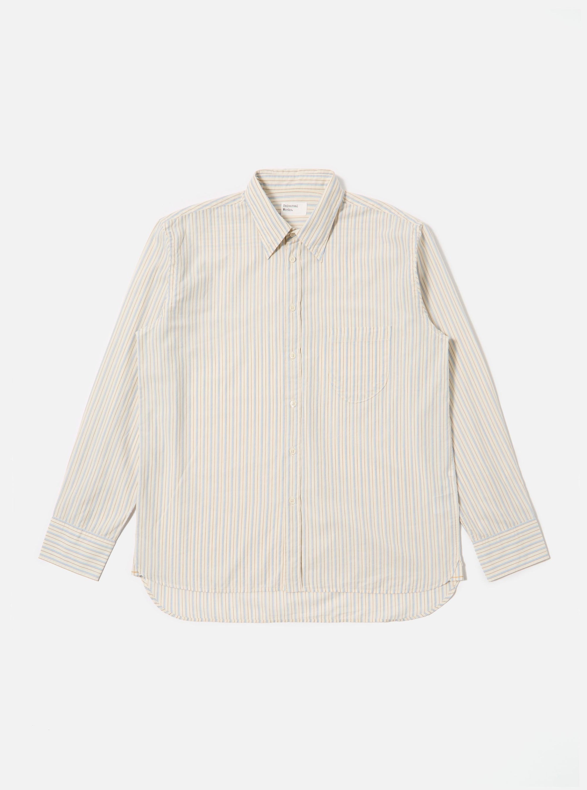 Ecru Pop Stripe One Lazy Day Shirt
