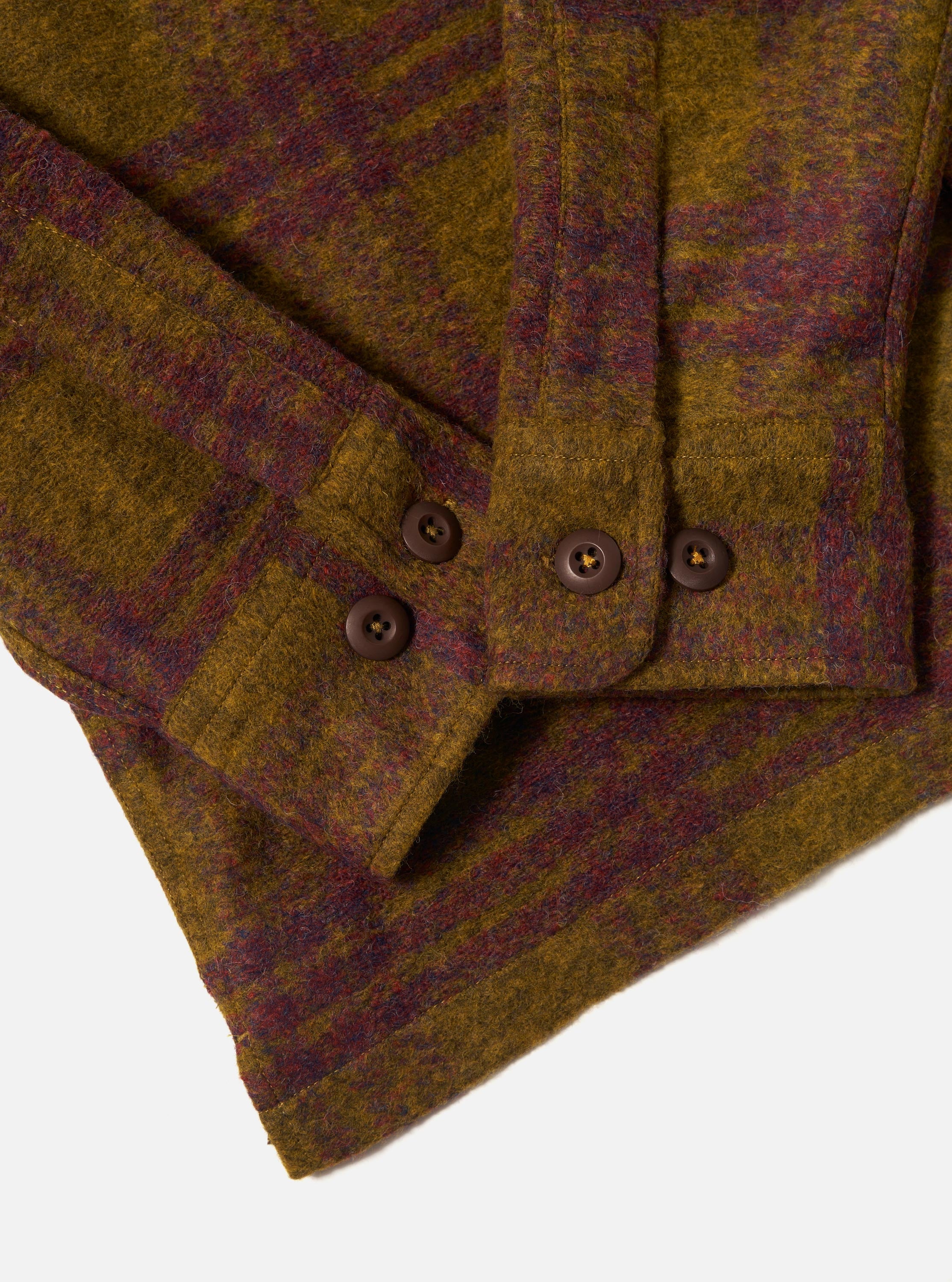 Men's Gold Dam Check Fatigue Shirt – Universal Works