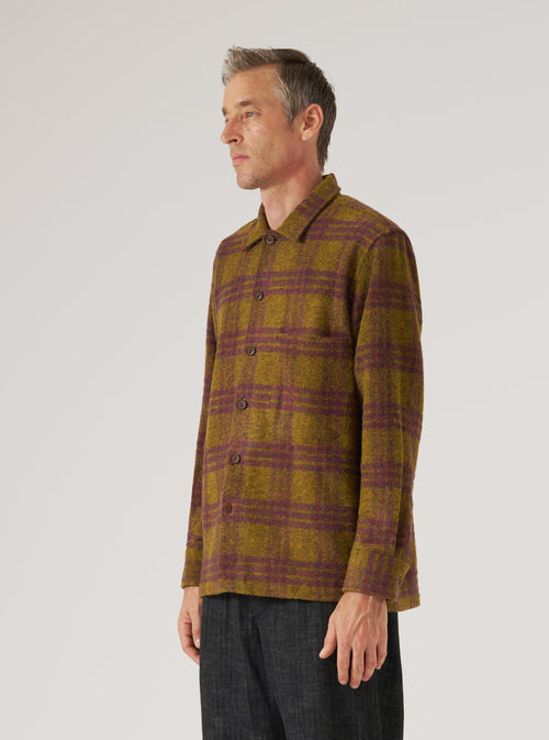 Gold Dam Check Fatigue Shirt