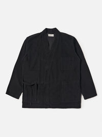 Black Fine Cord Kyoto Work Jacket