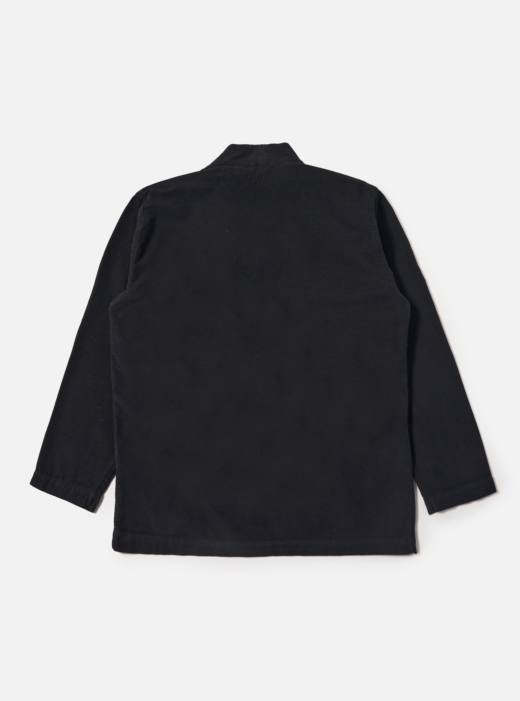 Black Fine Cord Kyoto Work Jacket