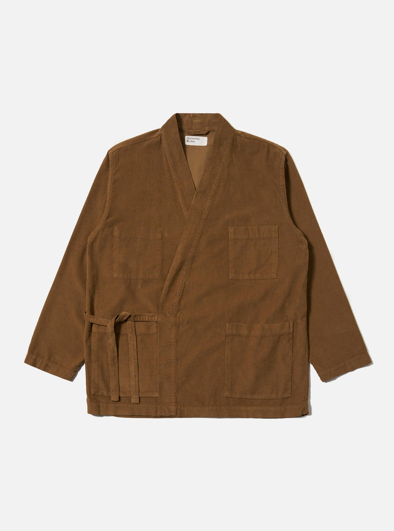 Khaki Fine Cord Kyoto Work Jacket