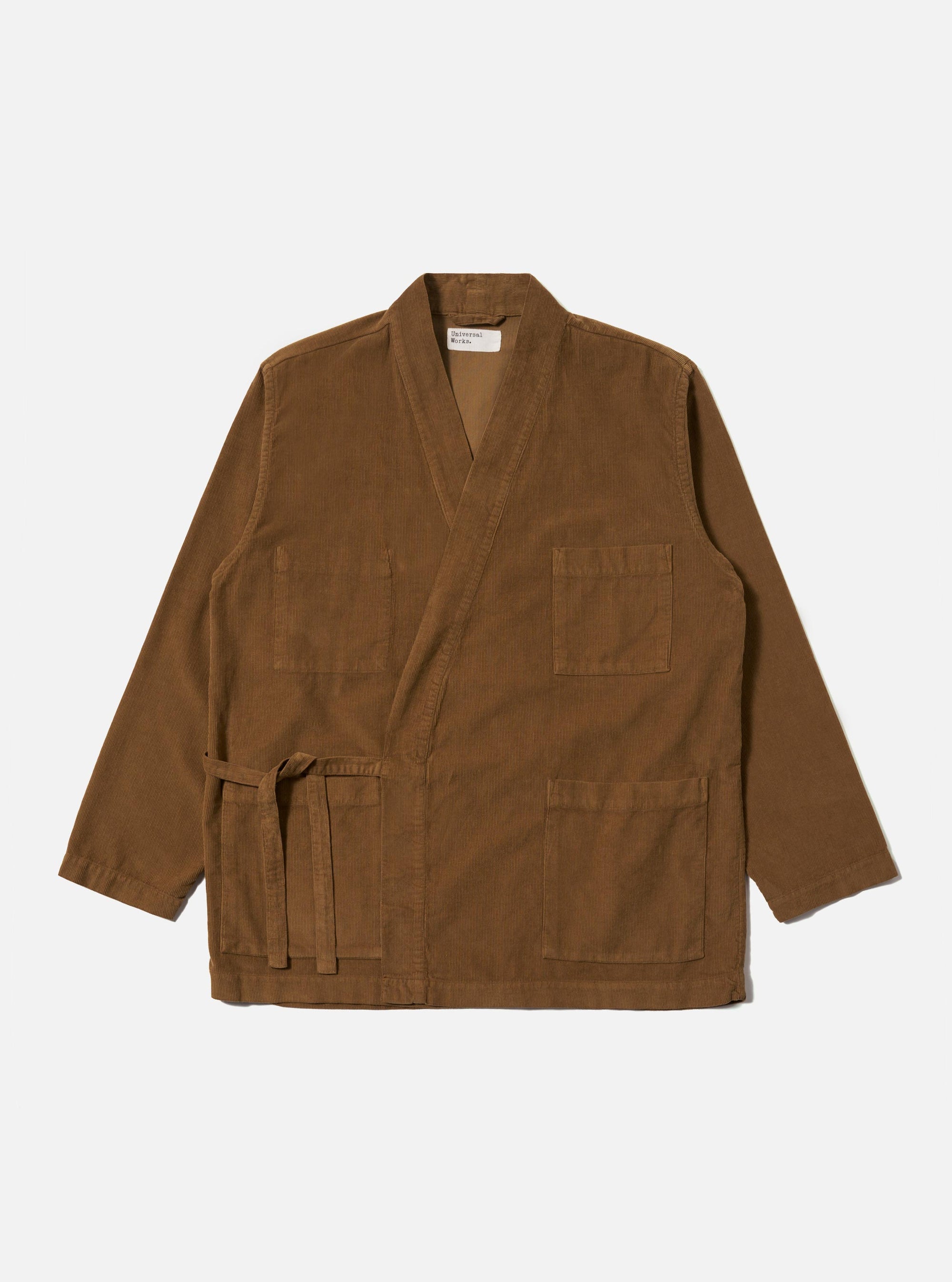 Khaki Fine Cord Kyoto Work Jacket