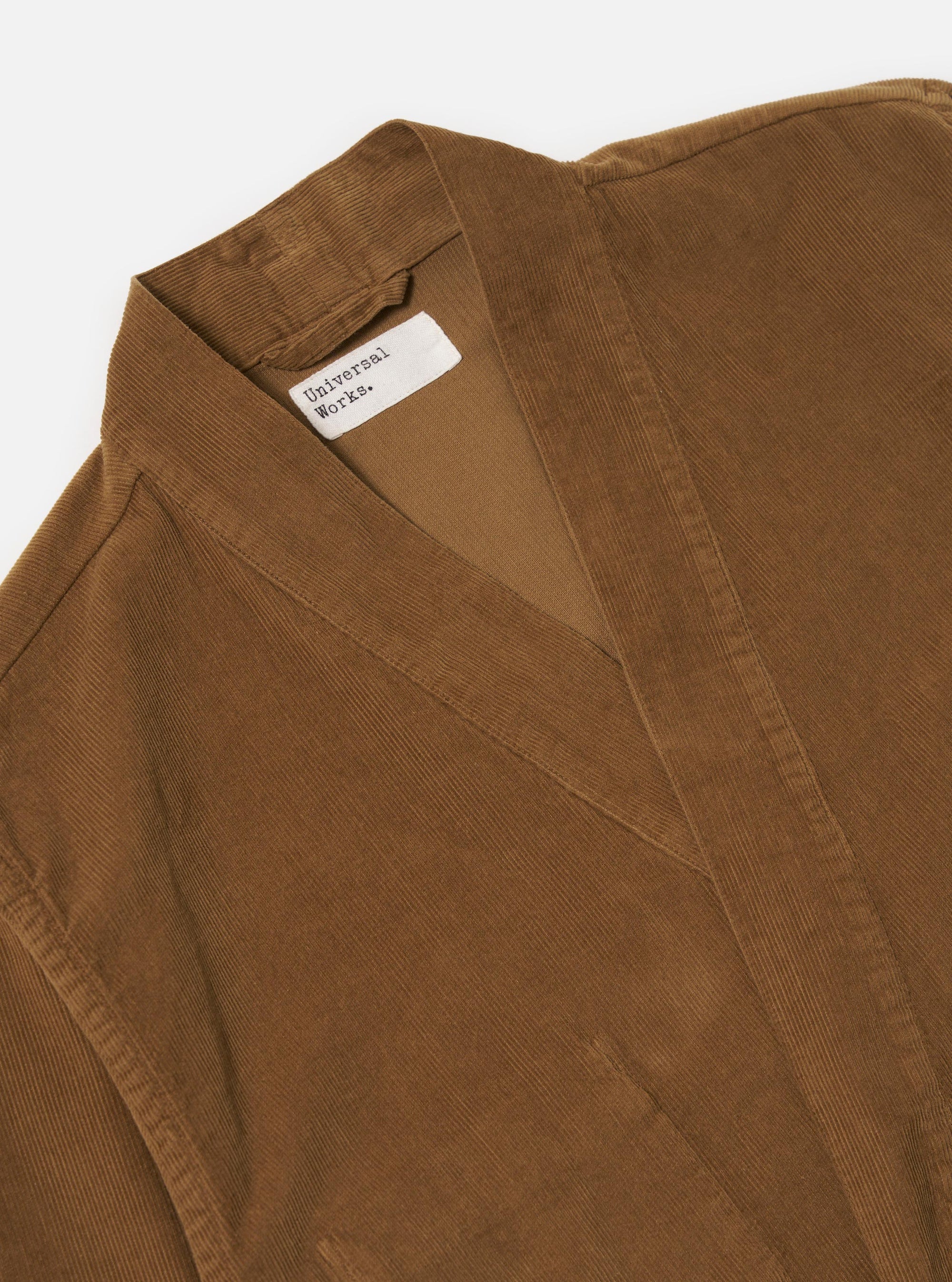 Khaki Fine Cord Kyoto Work Jacket