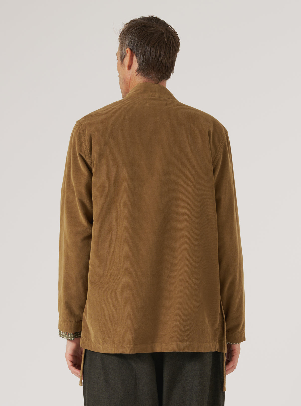 Khaki Fine Cord Kyoto Work Jacket