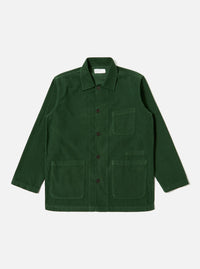 Green Fine Cord Bakers Overshirt