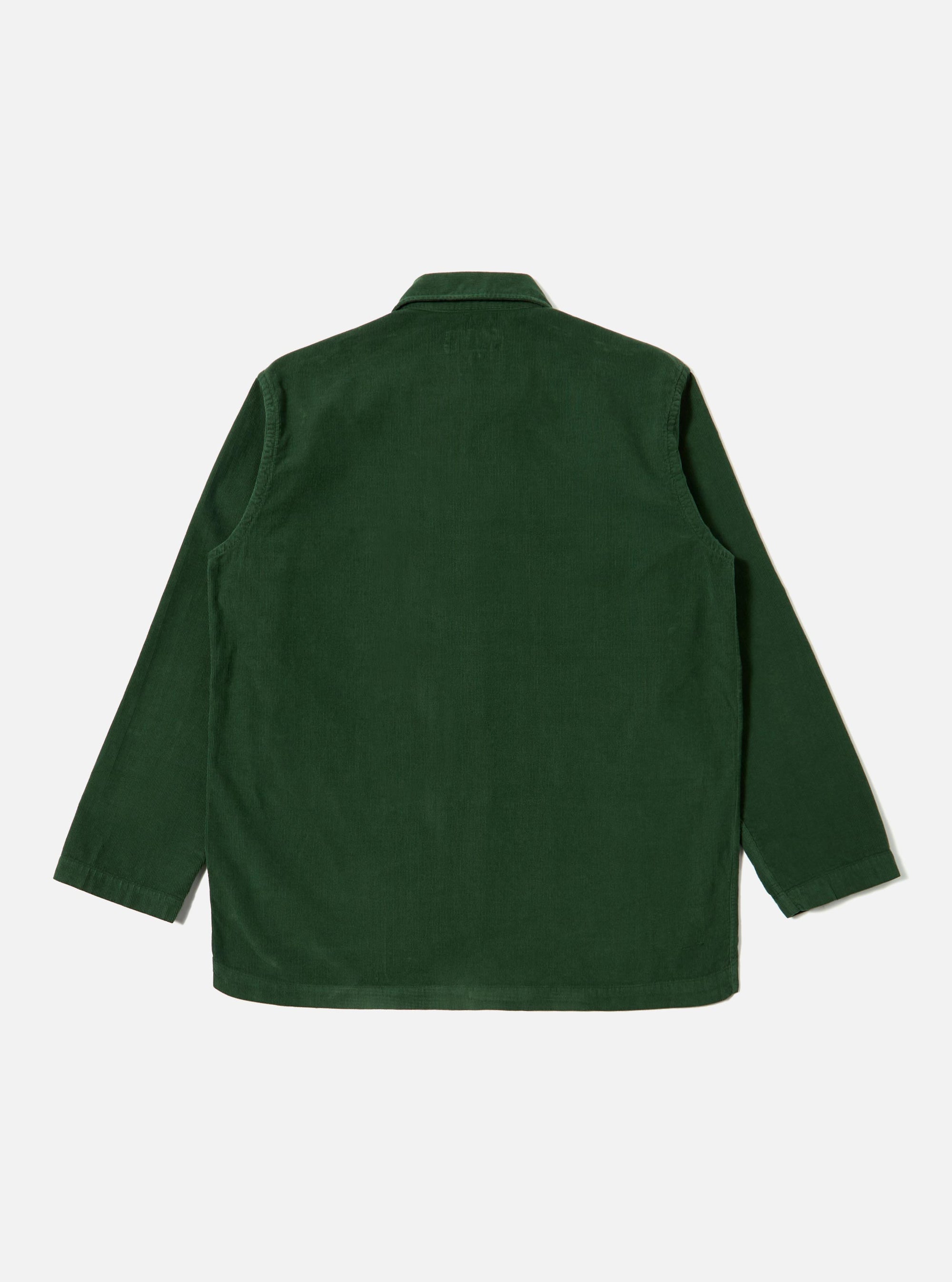 Green Fine Cord Bakers Overshirt