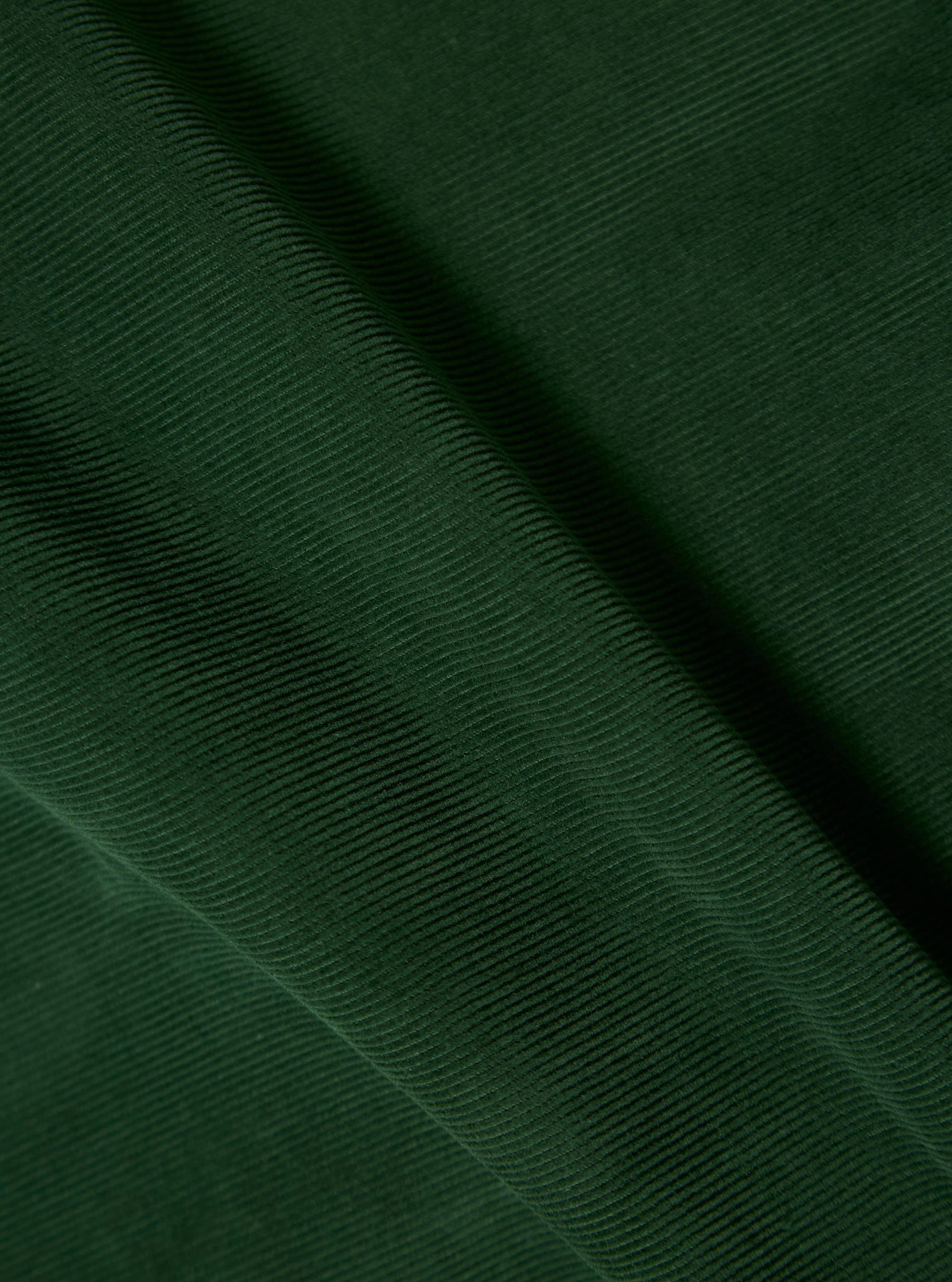 Green Fine Cord Bakers Overshirt
