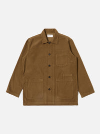 Khaki Fine Cord Bakers Overshirt