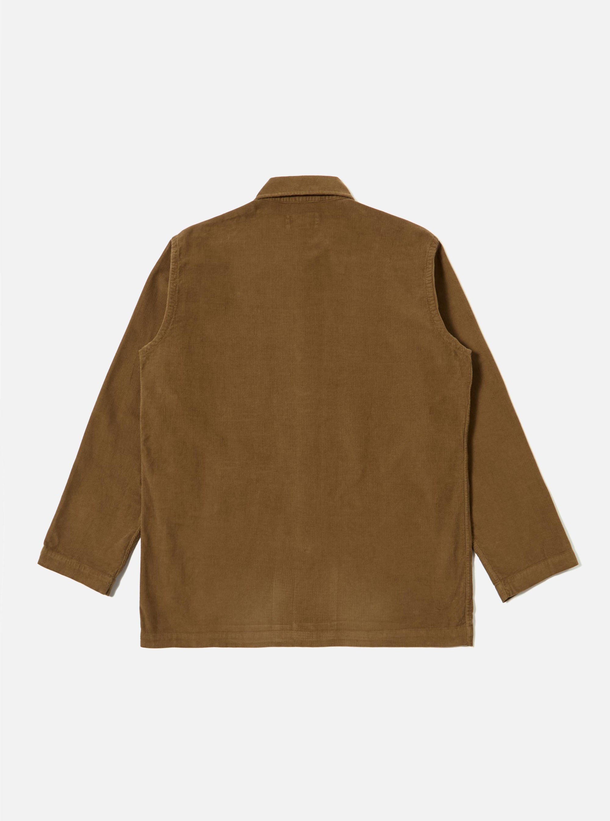 Khaki Fine Cord Bakers Overshirt
