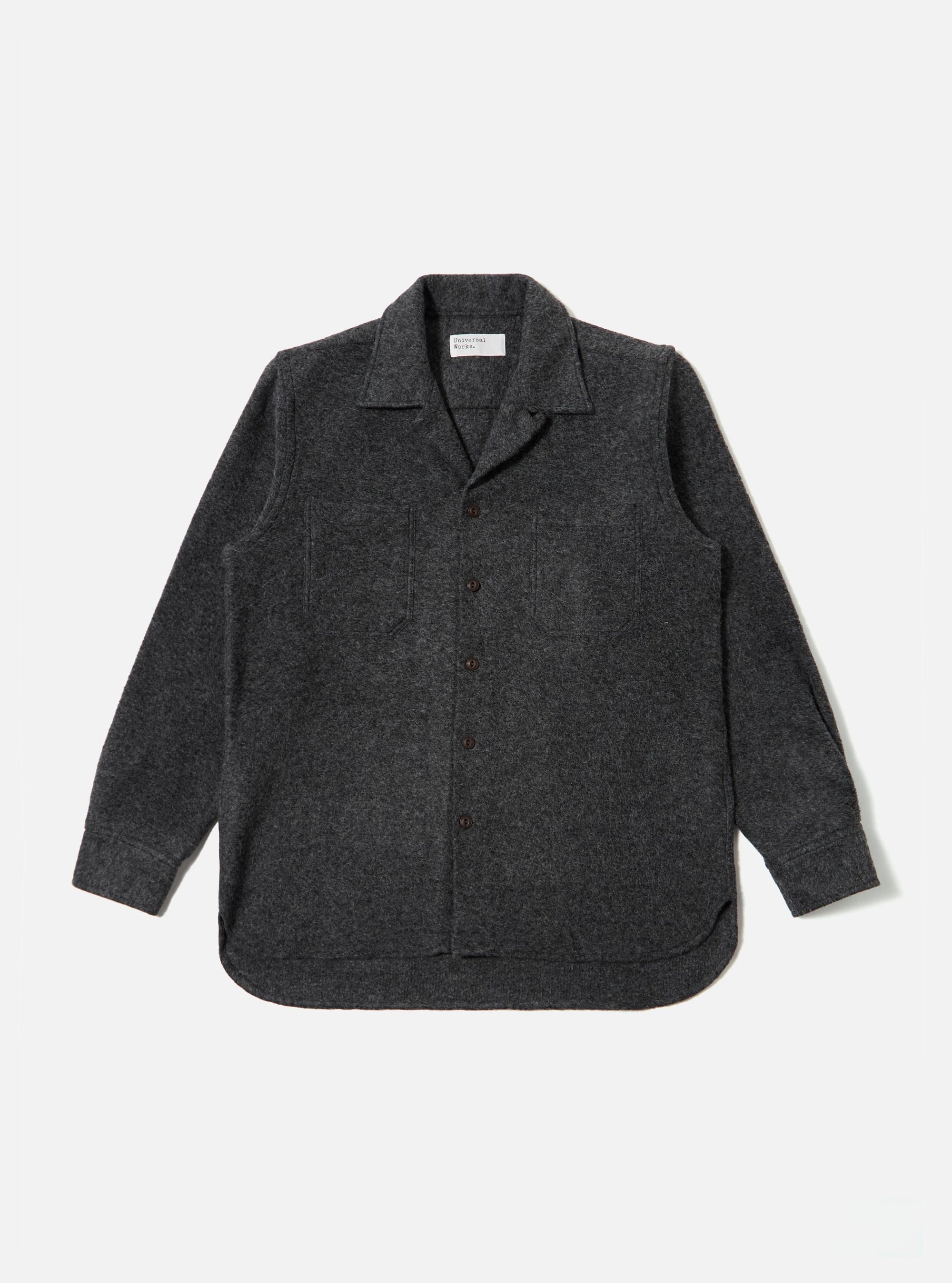 Grey Dam Marl Work Shirt