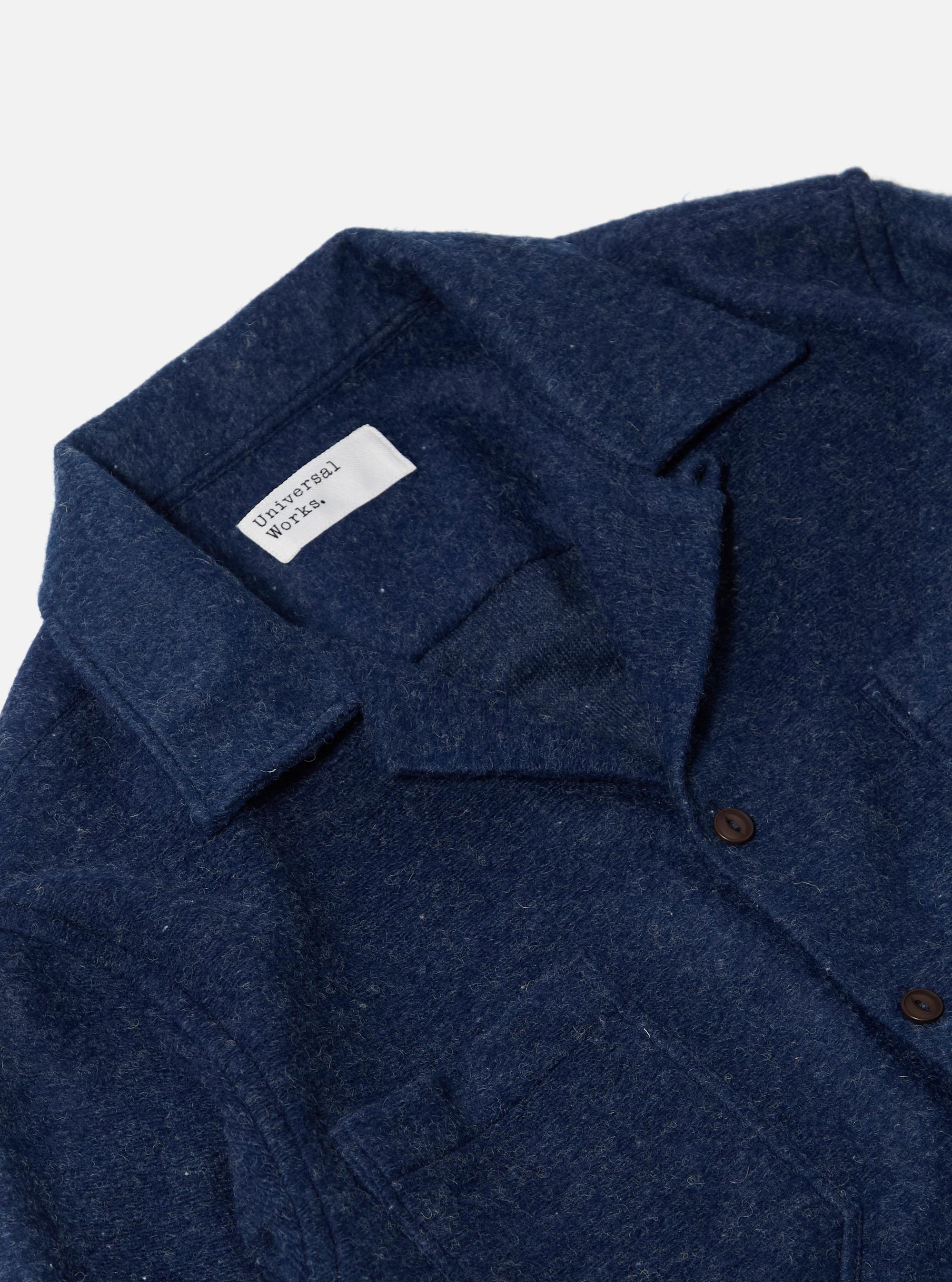 Navy Dam Marl Work Shirt